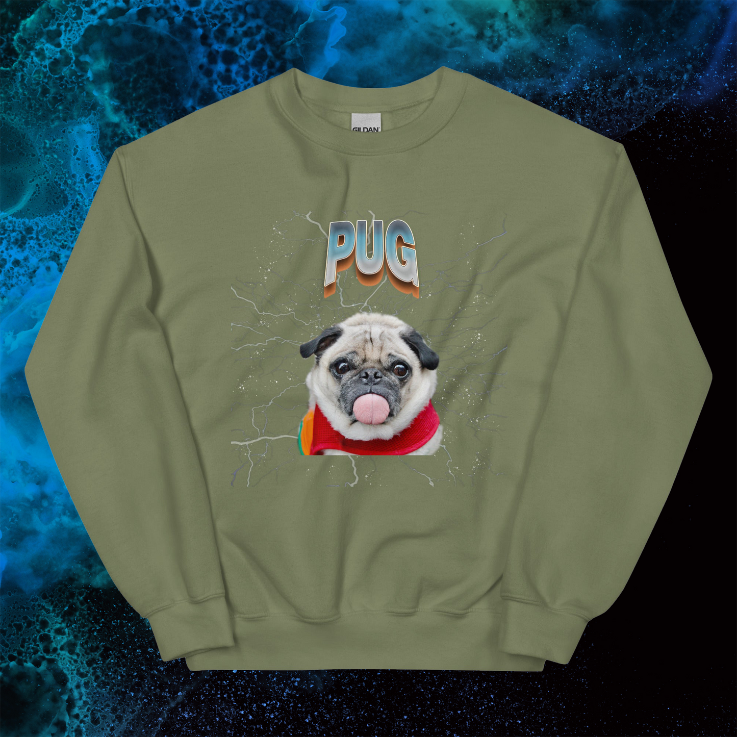 Lightning Sweatshirt for Men Gift For Women and Dog Lover