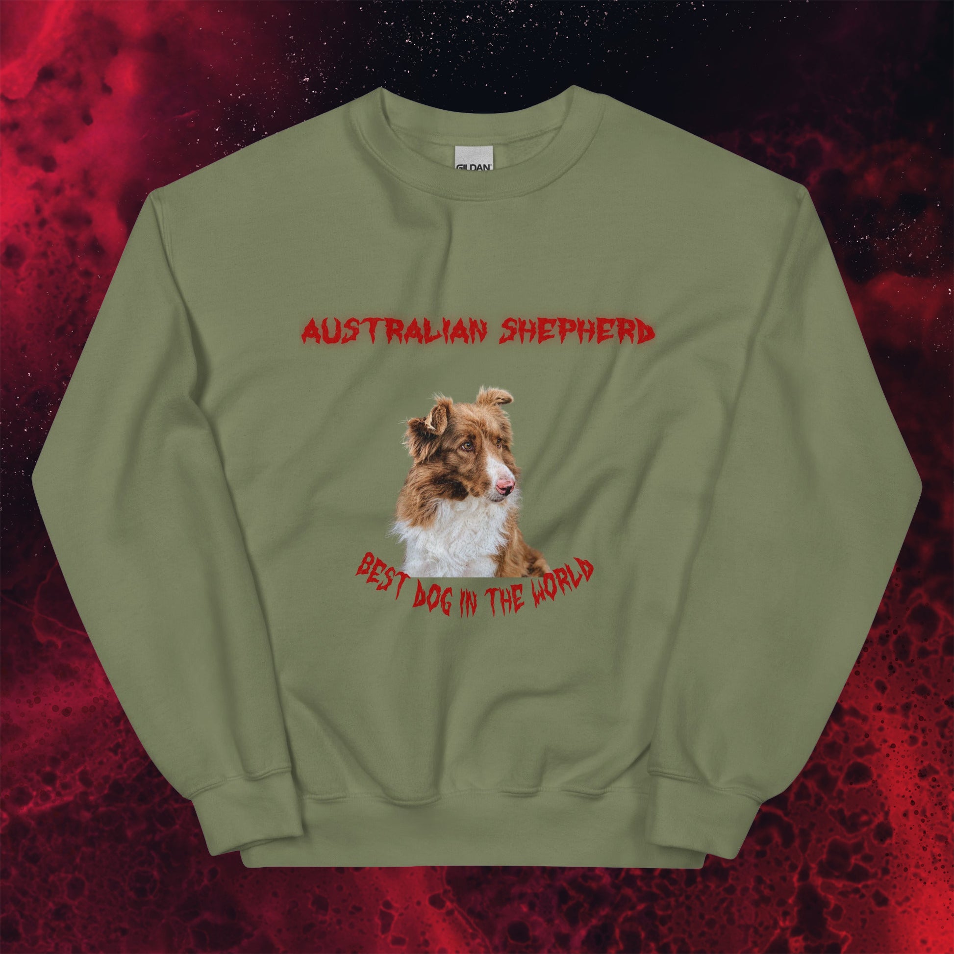 Red Hell Sweatshirt for Men Gift For Women and Dog Lover