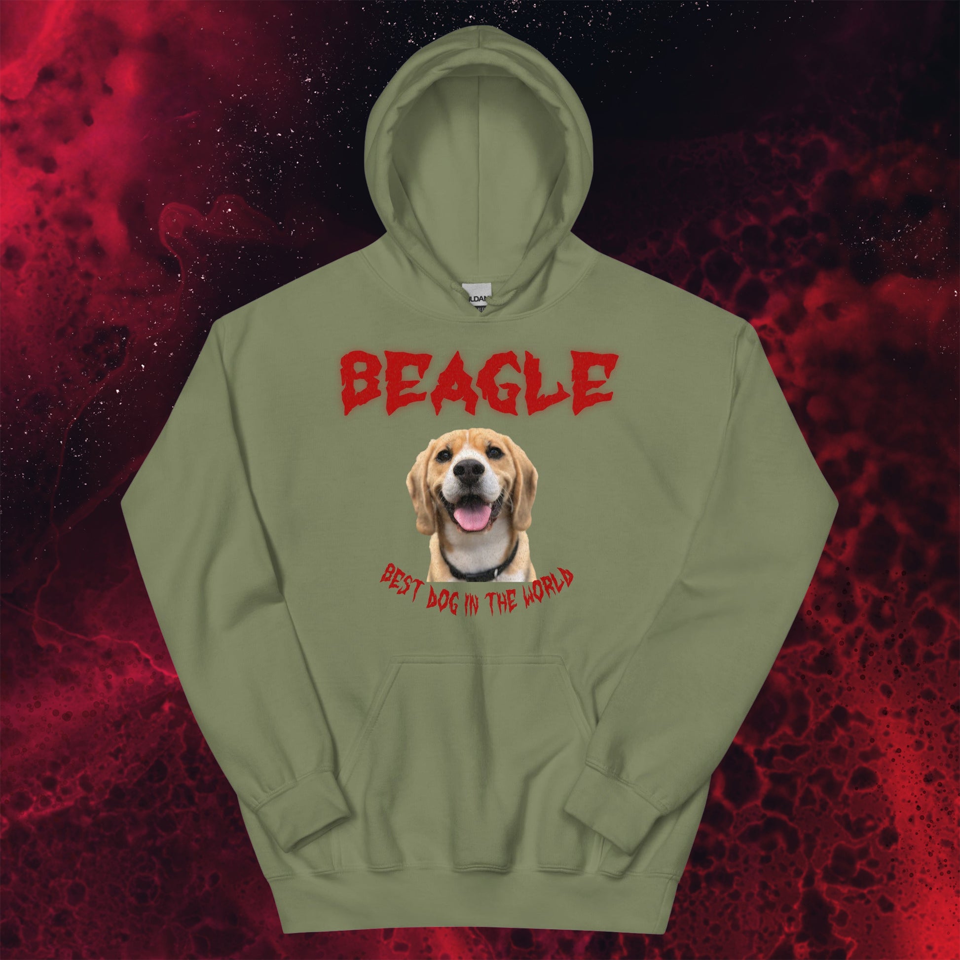 Red Hell Hoodie for Men Gift For Women and Dog Lover