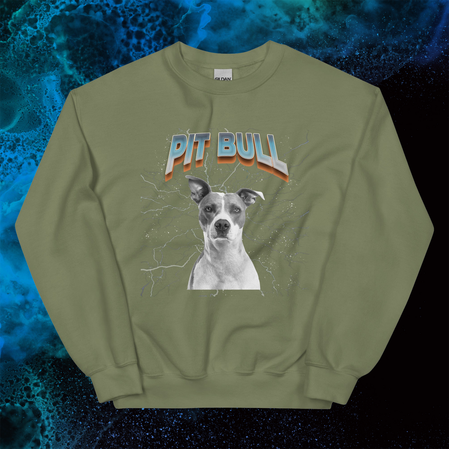 Lightning Sweatshirt for Men Gift For Women and Dog Lover