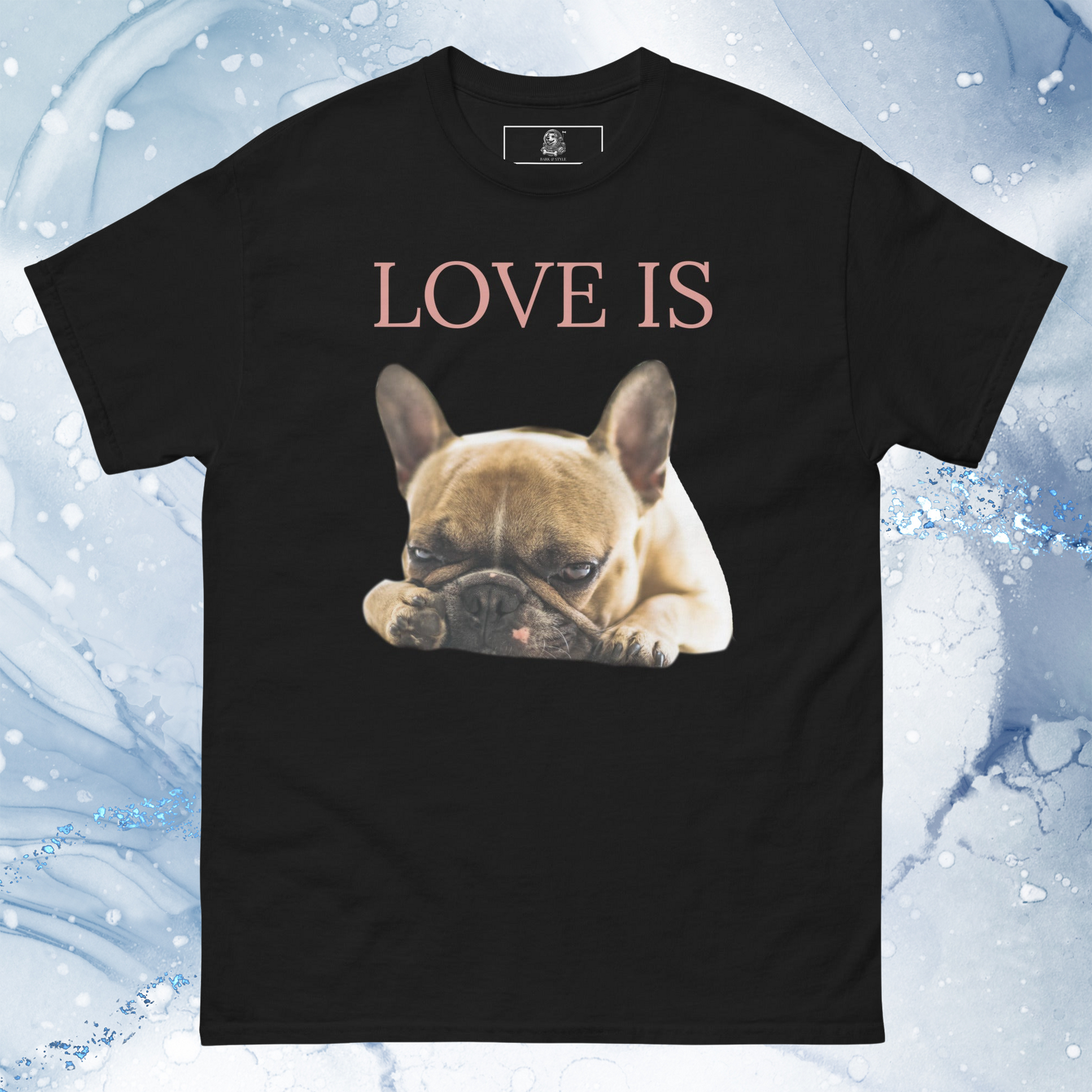 Love Is T-Shirt for Men Gift For Women and Dog Lover