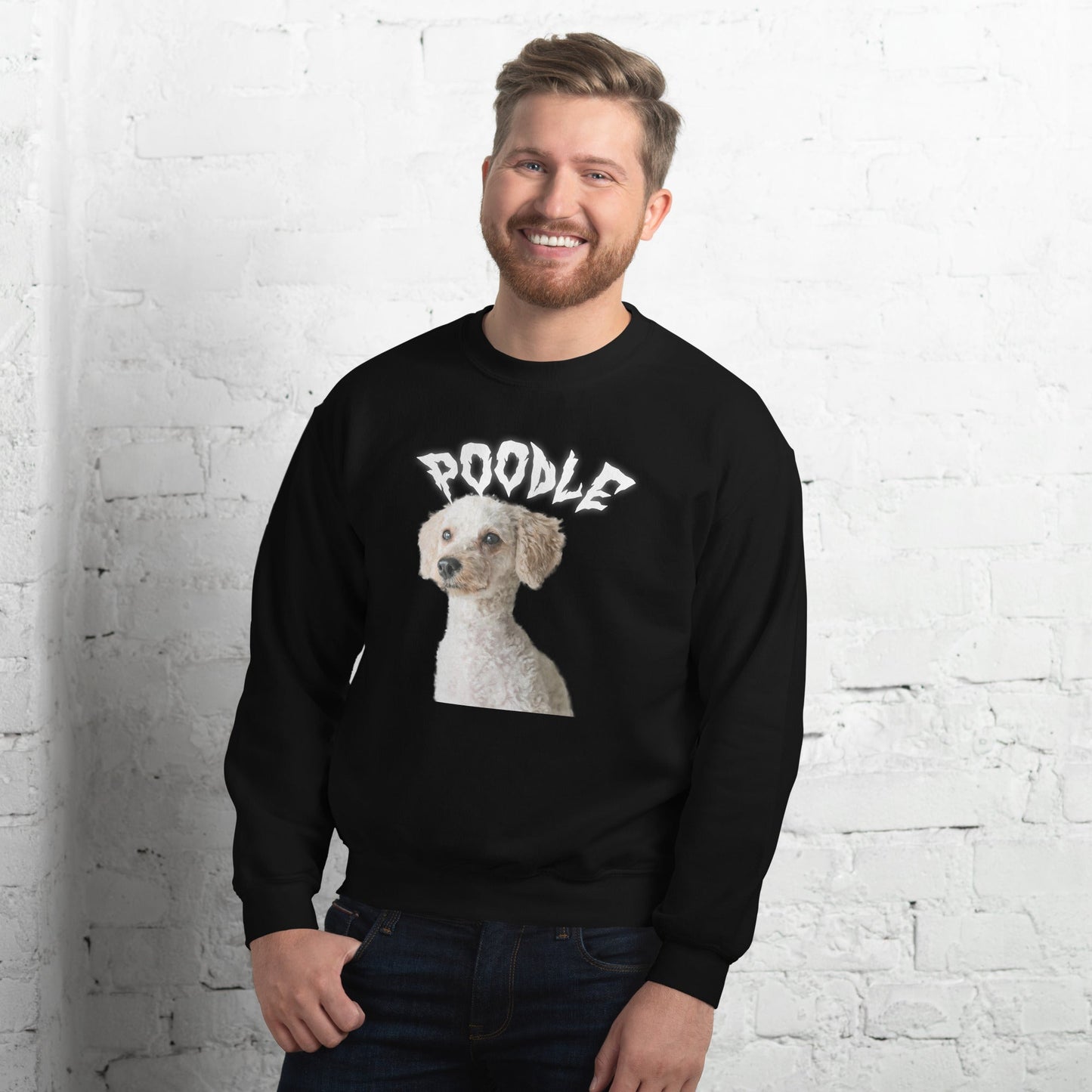 White Hell Sweatshirt for Men Gift For Women and Dog Lover