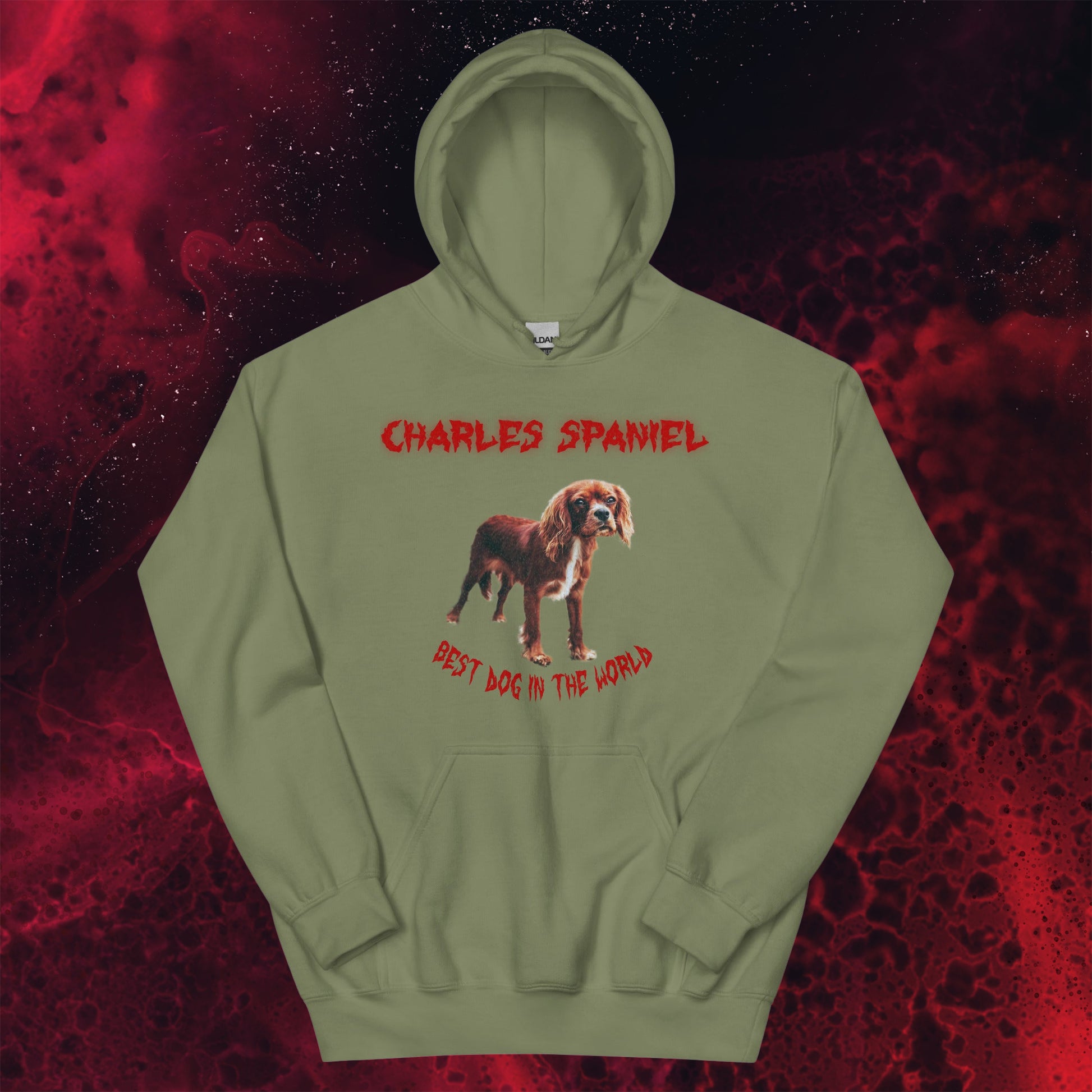 Red Hell Hoodie for Men Gift For Women and Dog Lover