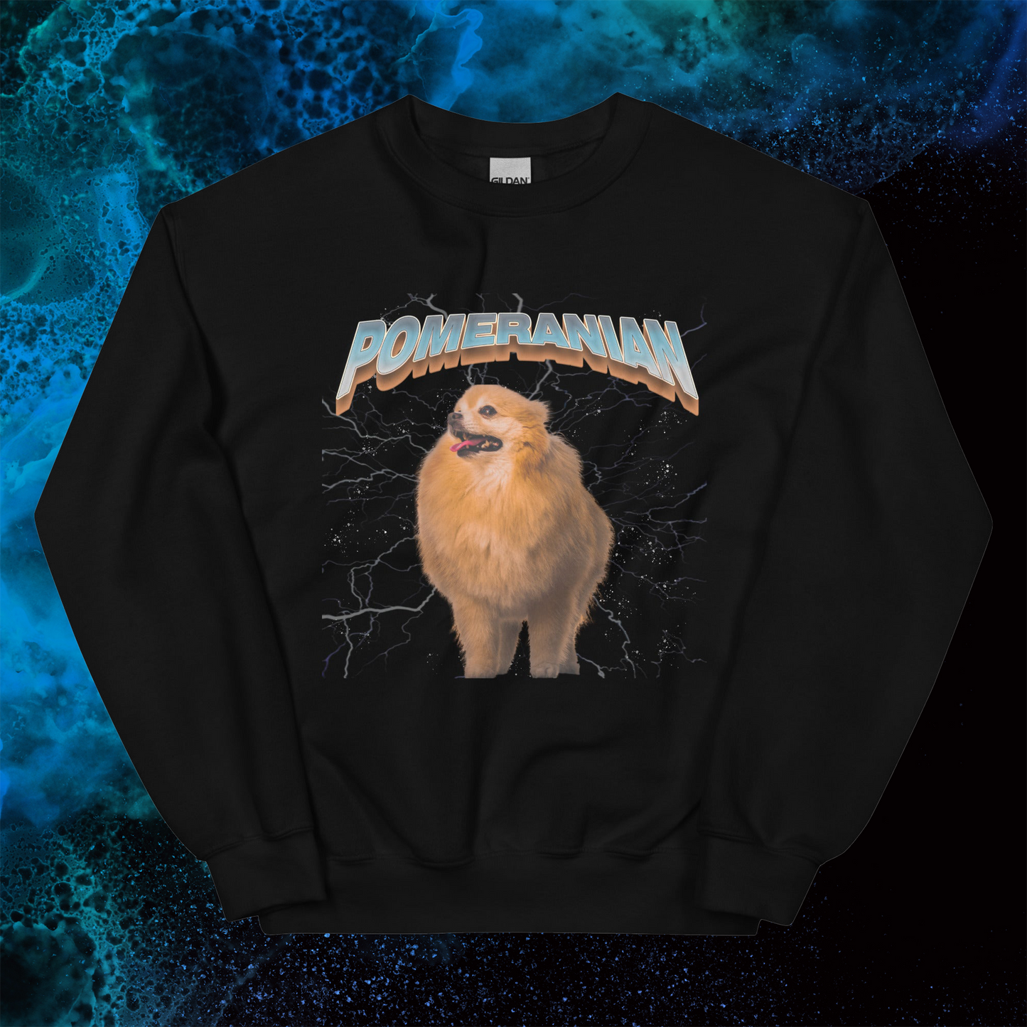 Lightning Sweatshirt for Men Gift For Women and Dog Lover