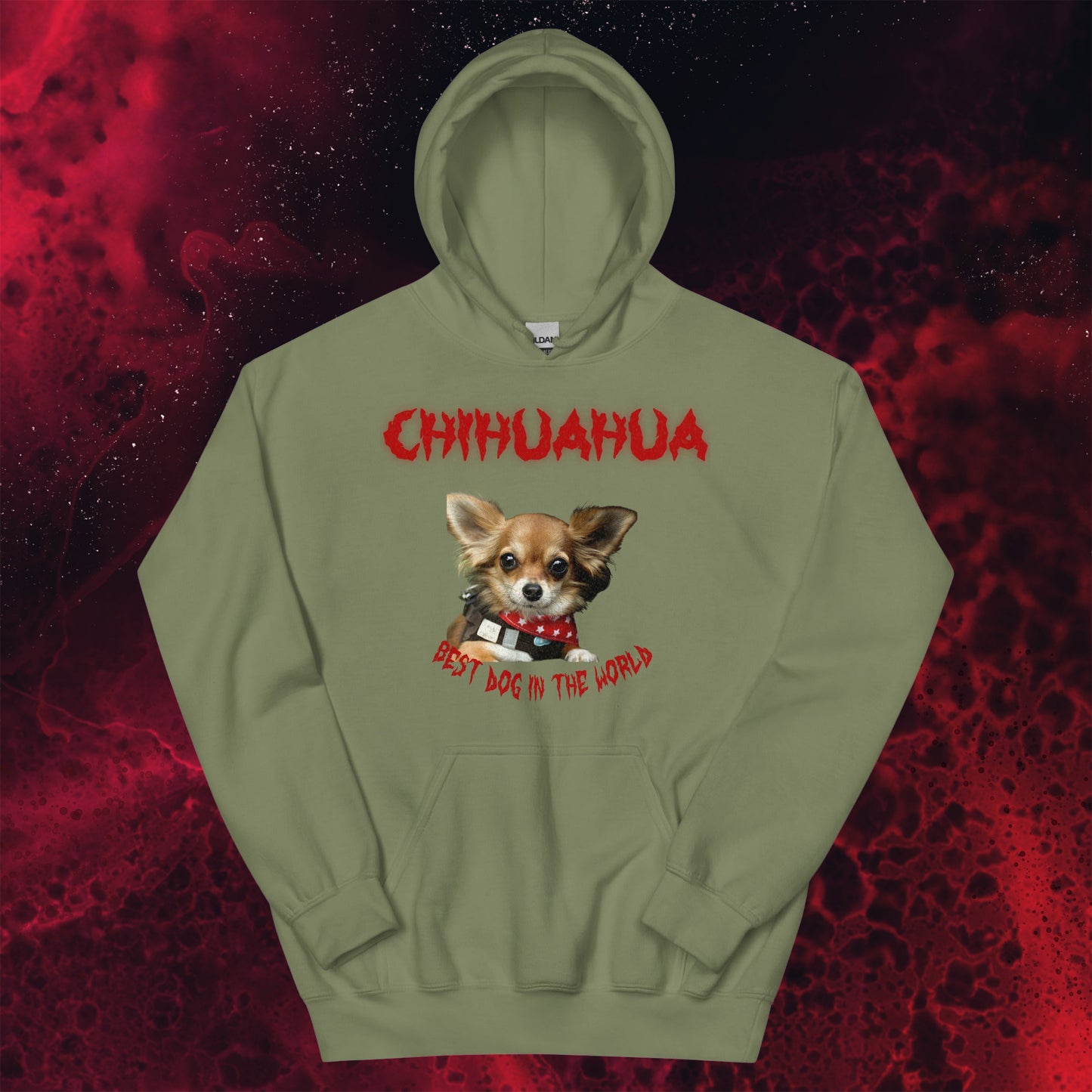 Red Hell Sweatshirt for Men Gift For Women and Dog Lover