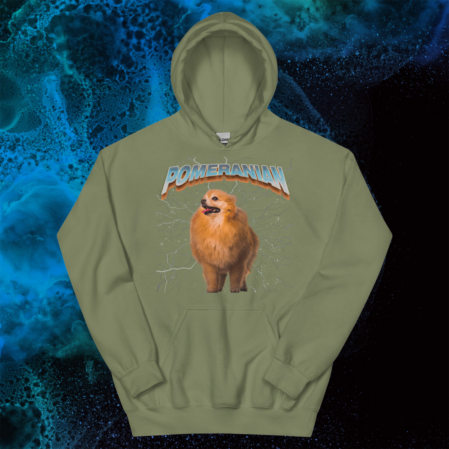 Lightning Hoodie for Men Gift For Women and Dog Lover