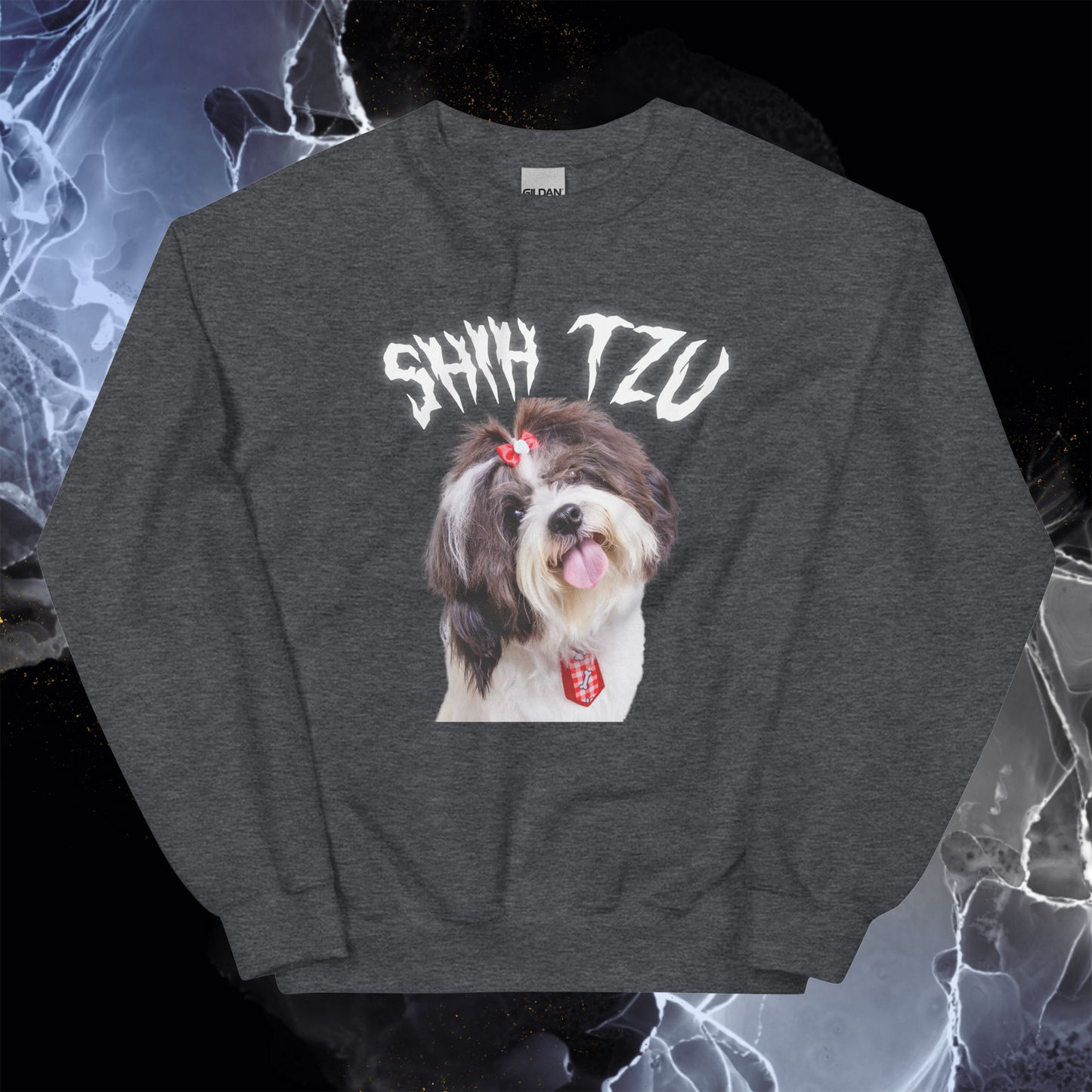 White Hell Sweatshirt for Men Gift For Women and Dog Lover