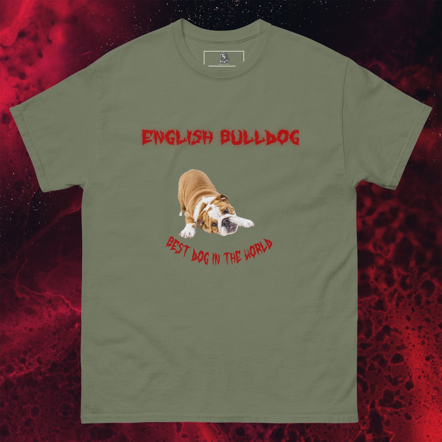 Red Hell T-Shirt for Men Gift For Women and Dog Lover