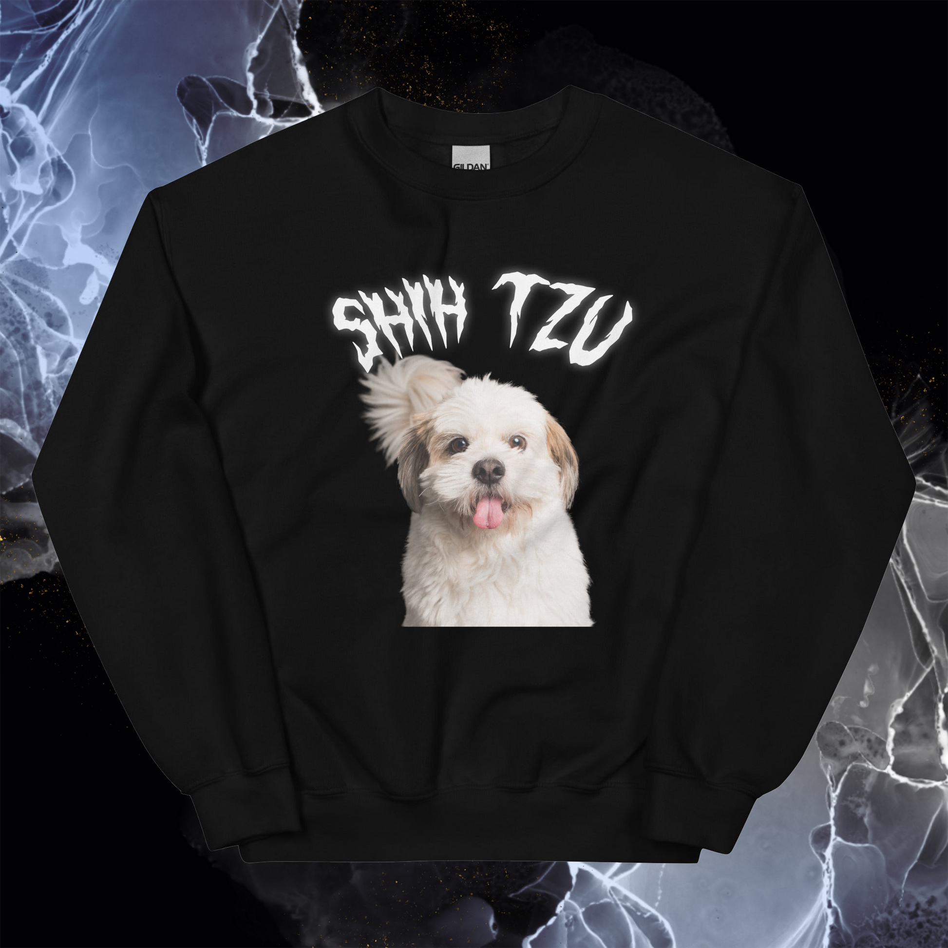 White Hell Sweatshirt for Men Gift For Women and Dog Lover