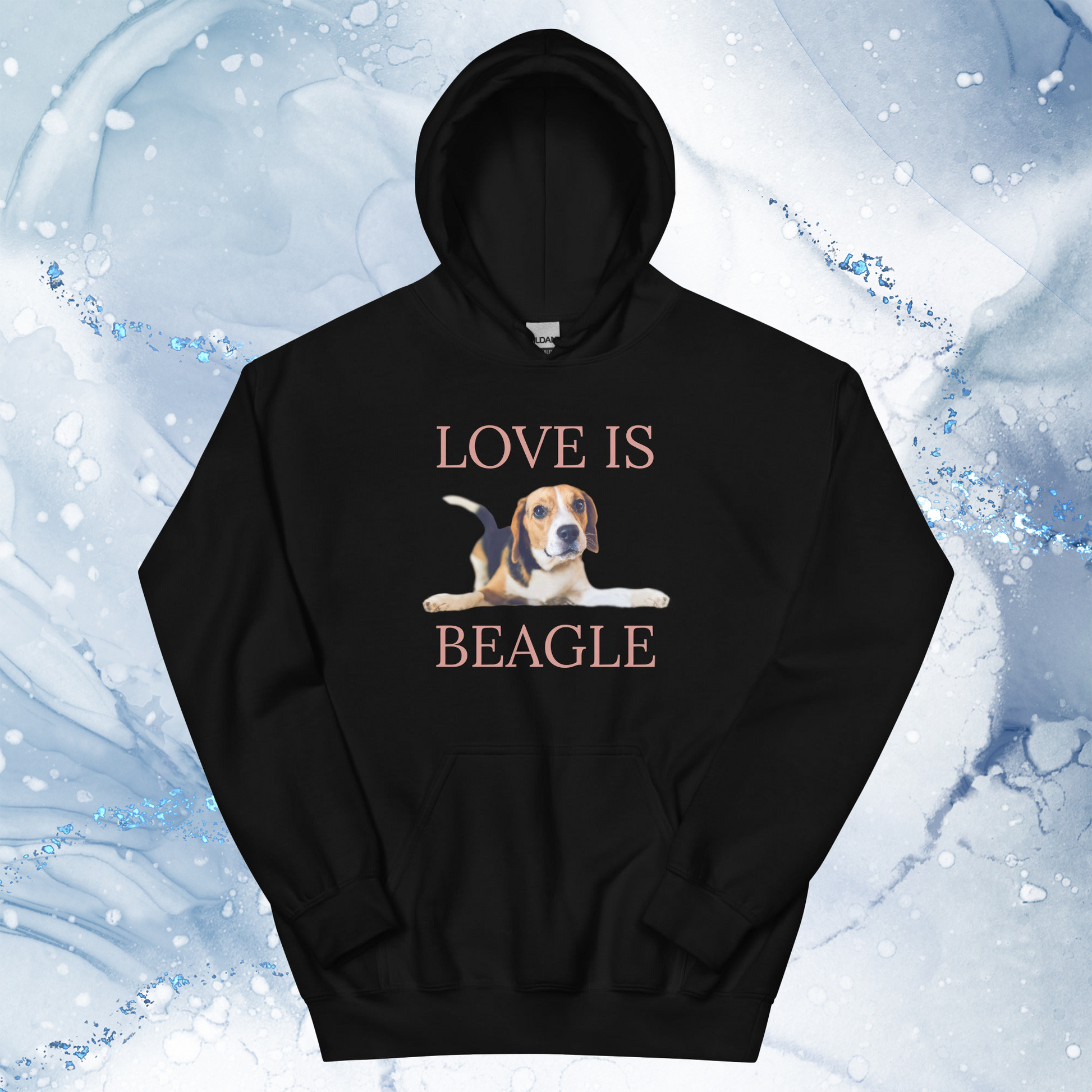 Love Is Hoodie for Men Gift For Women and Dog Lover