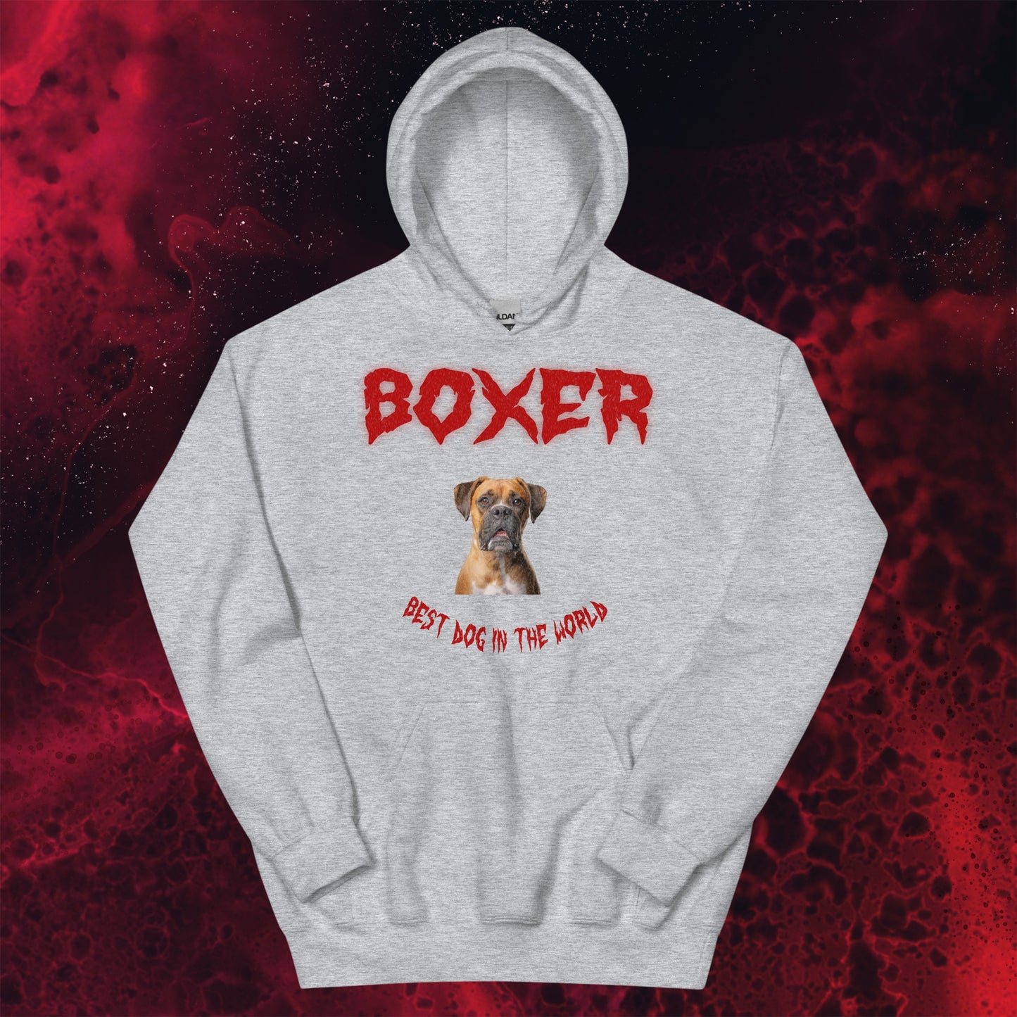 Red Hell Hoodie for Men Gift For Women and Dog Lover