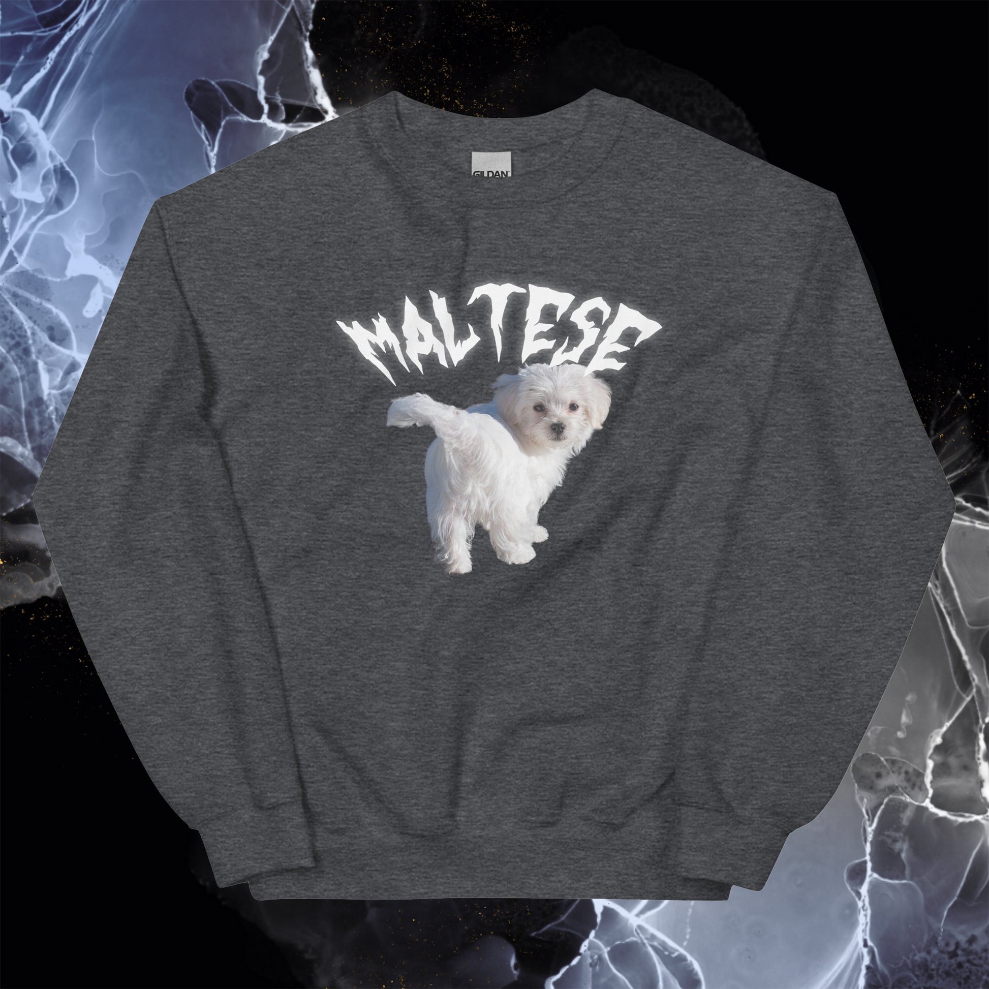 White Hell Sweatshirt for Men Gift For Women and Dog Lover