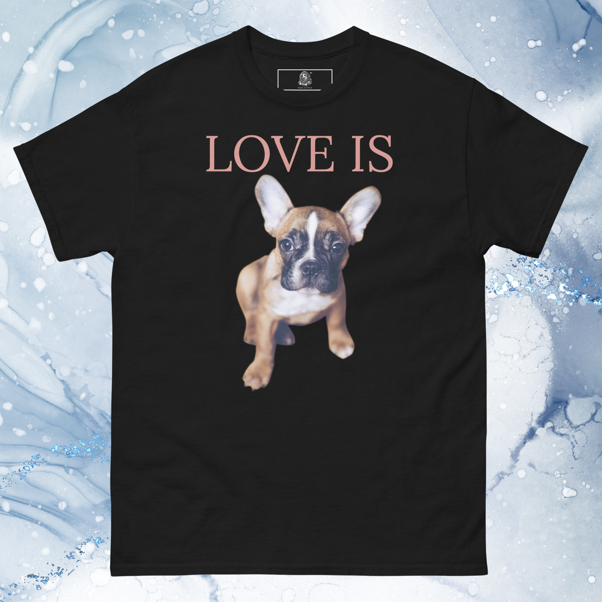 Love Is T-Shirt for Men Gift For Women and Dog Lover