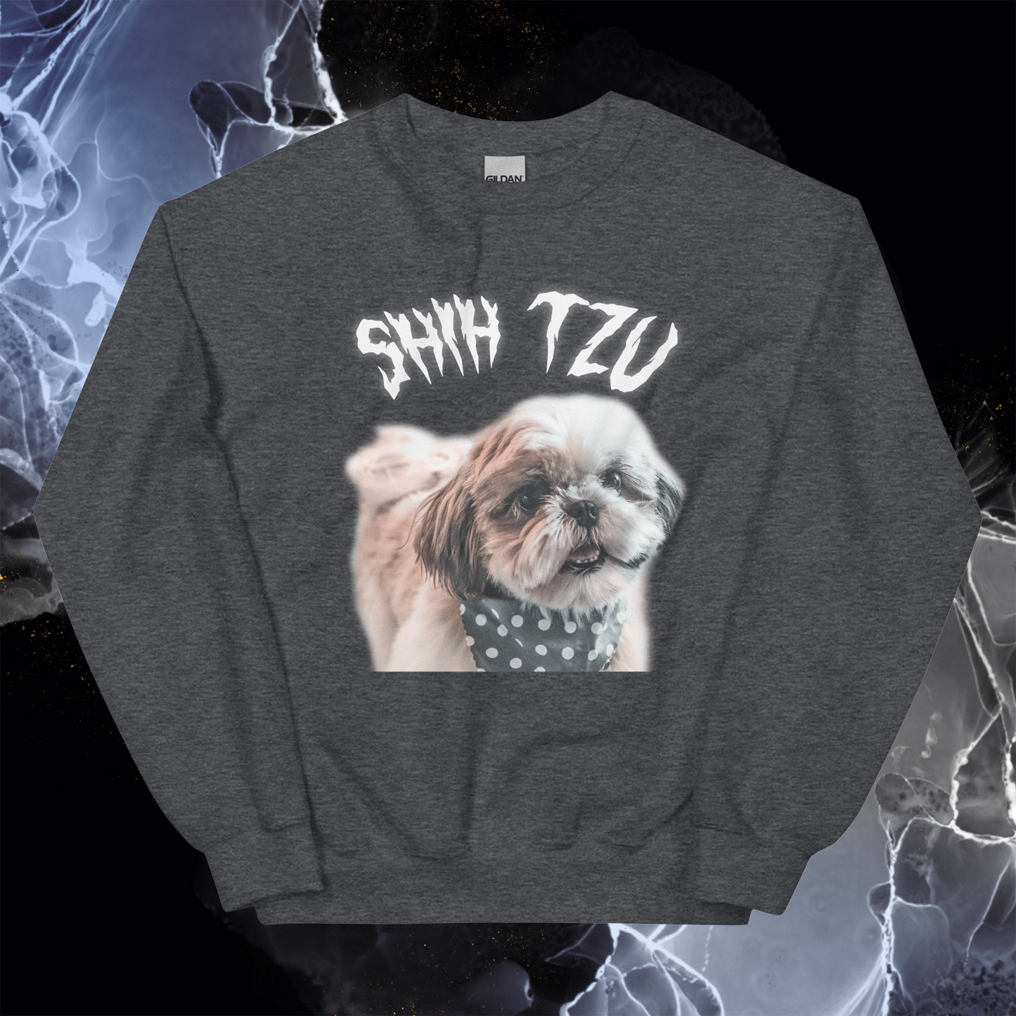 White Hell Sweatshirt for Men Gift For Women and Dog Lover