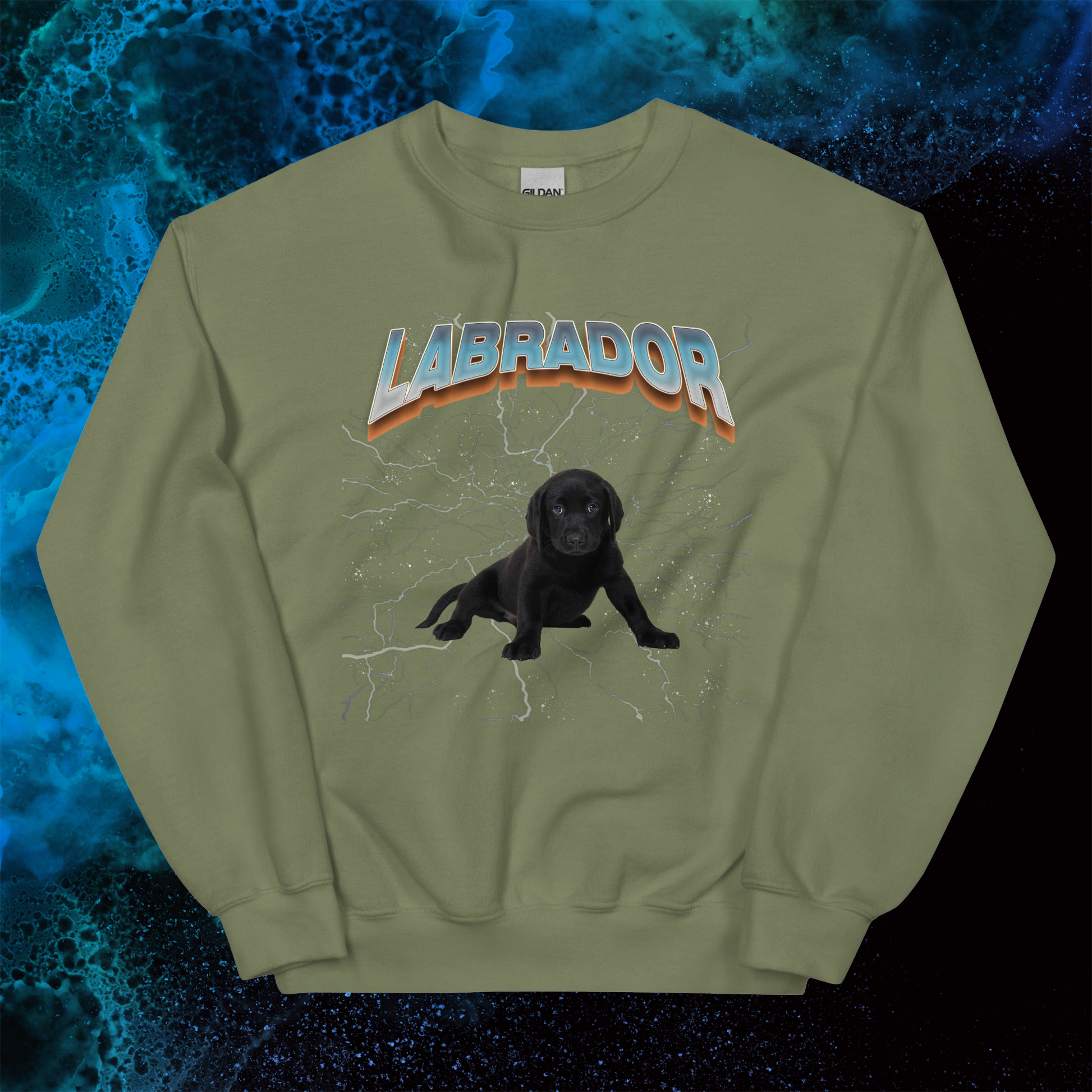 Lightning Sweatshirt for Men Gift For Women and Dog Lover