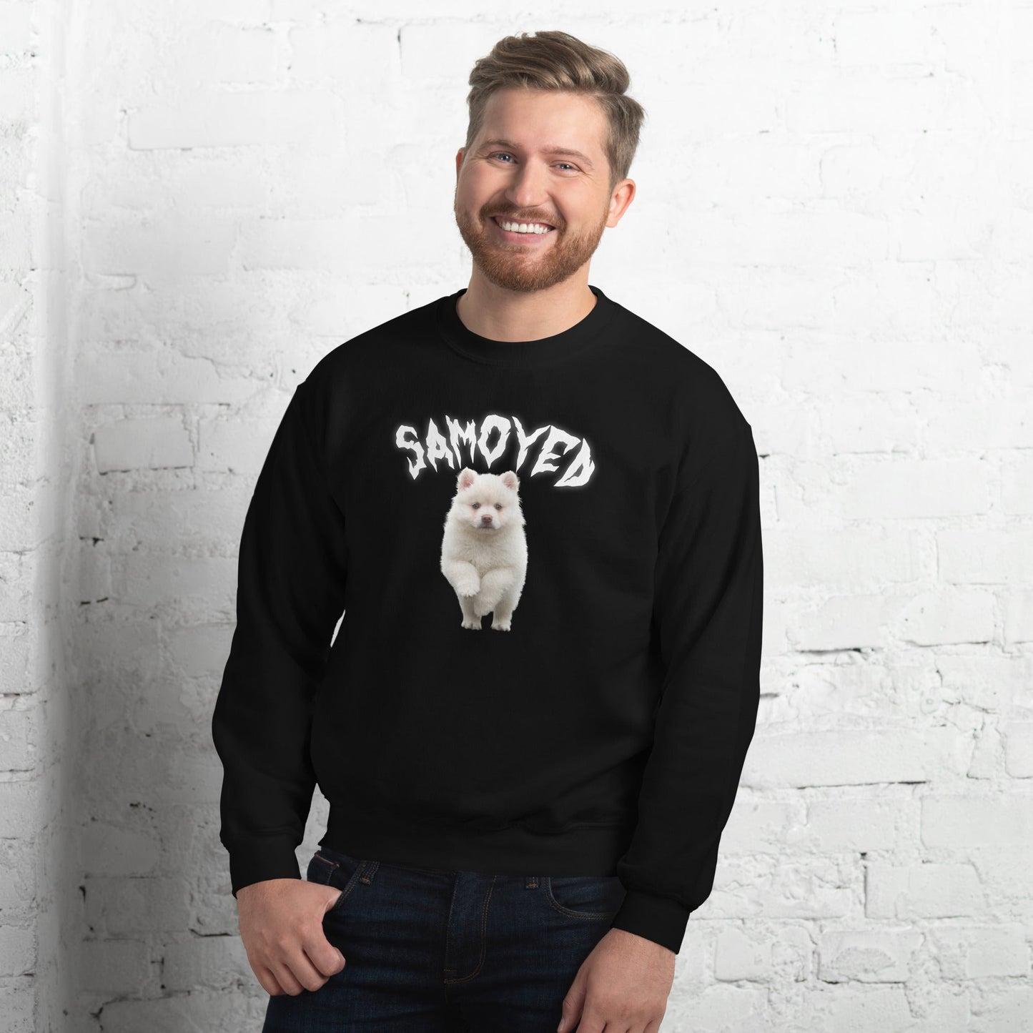 White Hell Sweatshirt for Men Gift For Women and Dog Lover