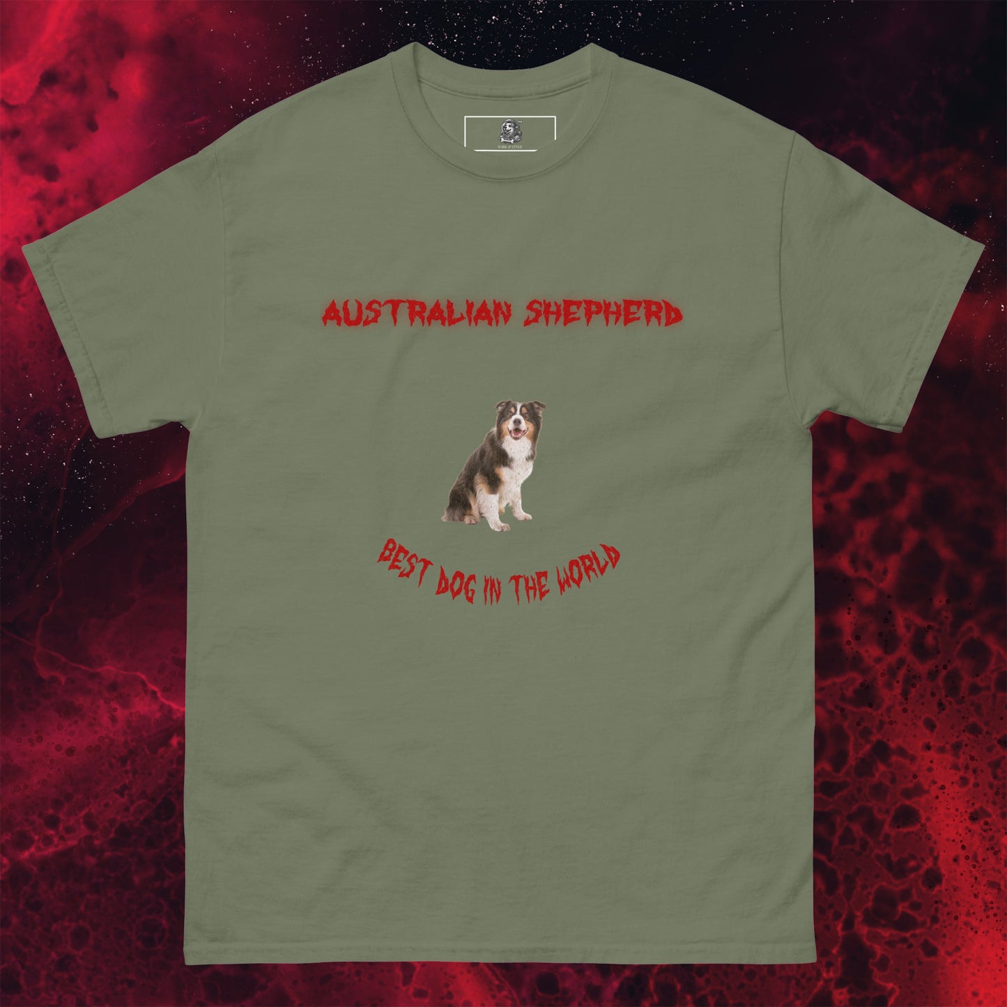 Red Hell T-Shirt for Men Gift For Women and Dog Lover