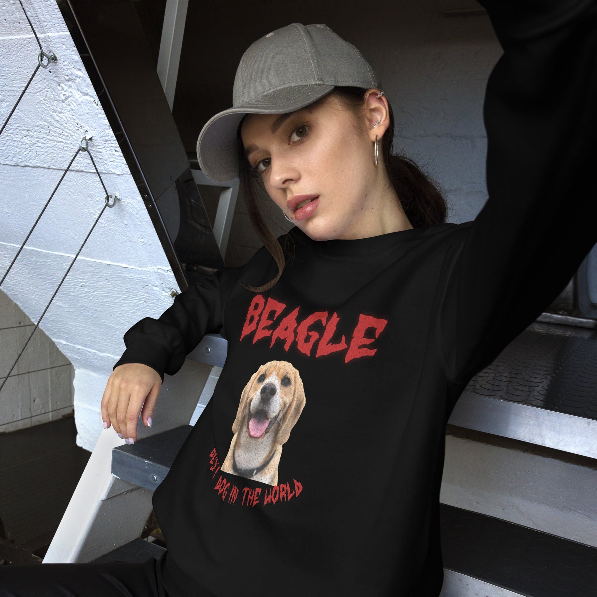 Red Hell Sweatshirt for Men Gift For Women and Dog Lover