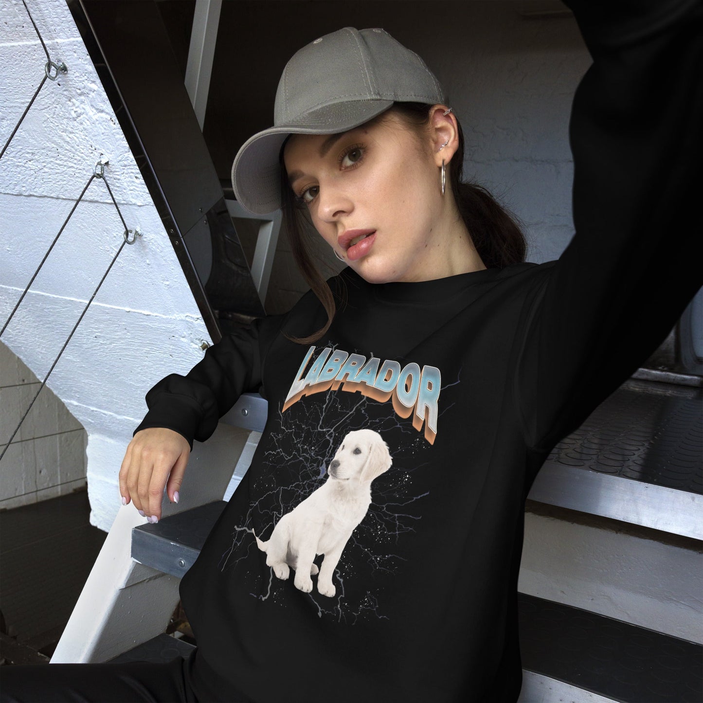 Lightning Sweatshirt for Men Gift For Women and Dog Lover