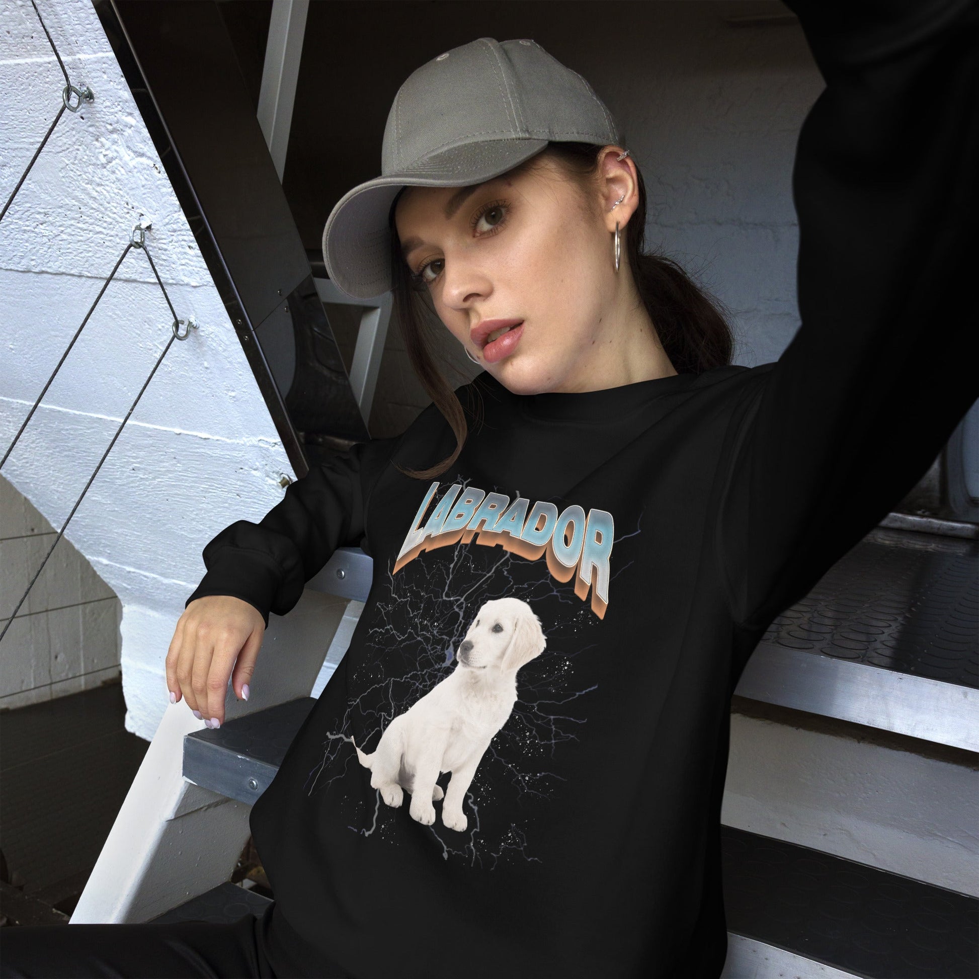 Lightning Sweatshirt for Men Gift For Women and Dog Lover