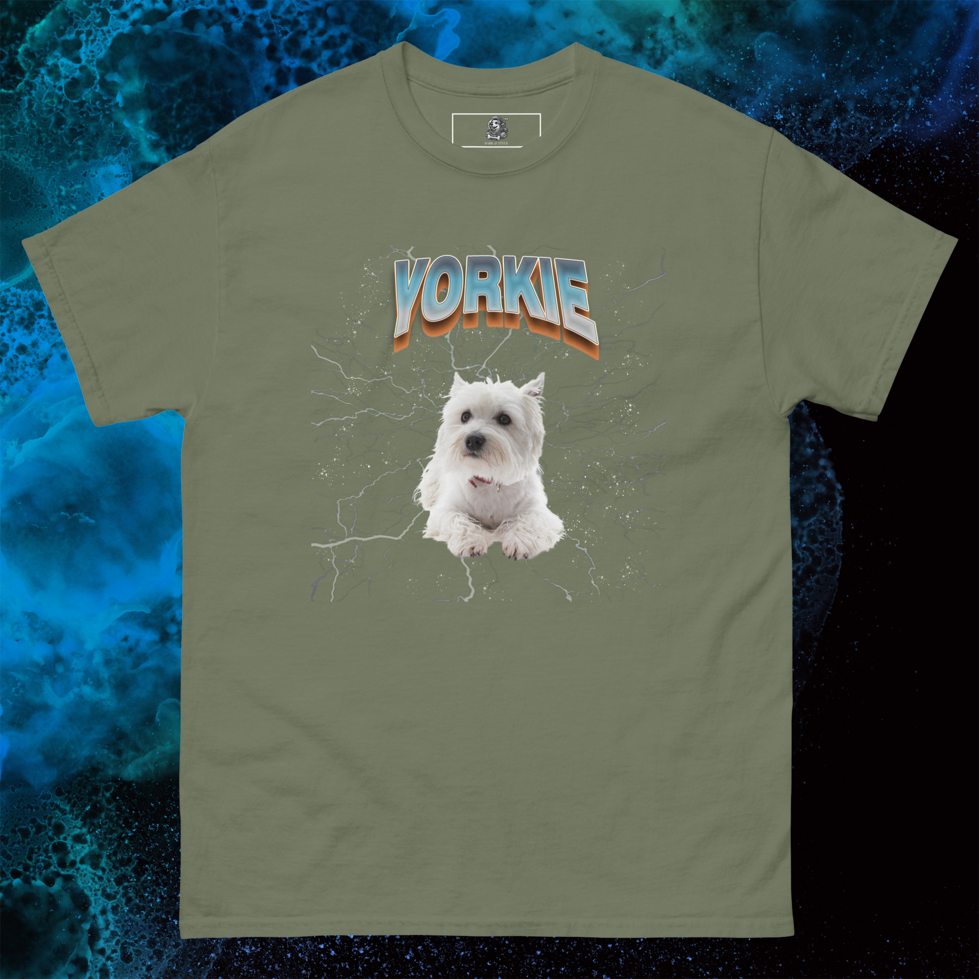 White  Hell T-Shirt for Men Gift For Women and Dog Lover