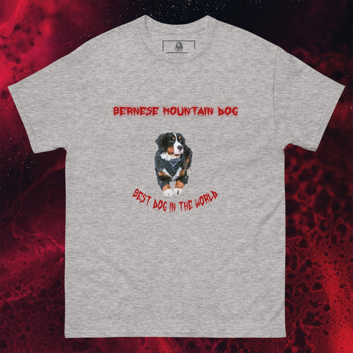 Red Hell T-Shirt for Men Gift For Women and Dog Lover