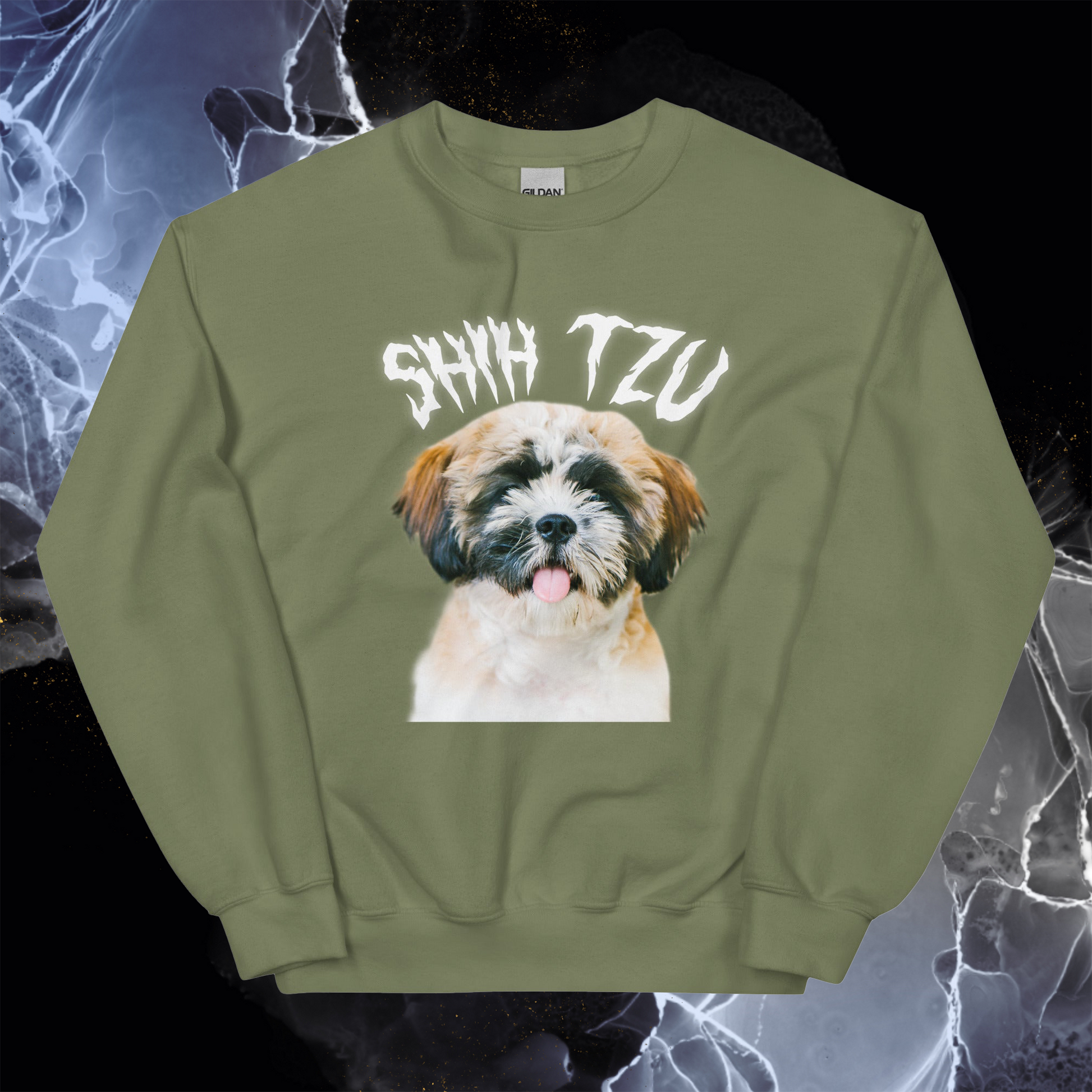 White Hell Sweatshirt for Men Gift For Women and Dog Lover