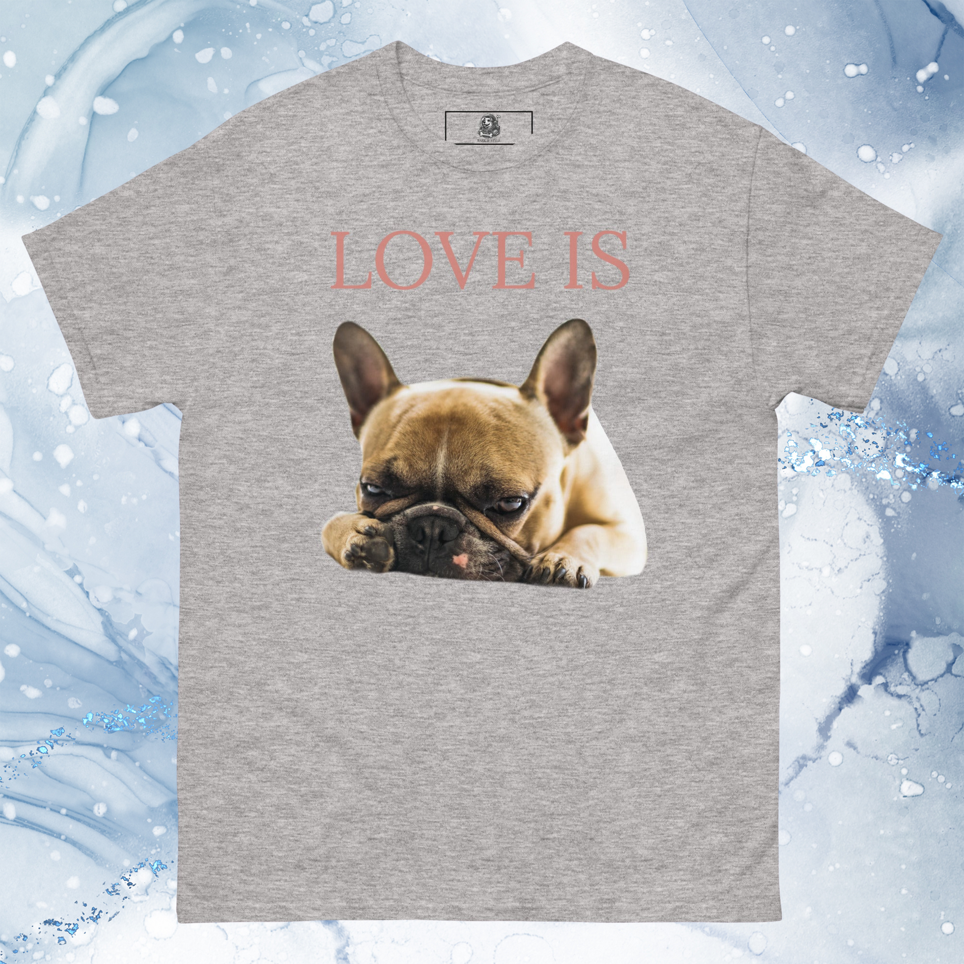 Love Is T-Shirt for Men Gift For Women and Dog Lover