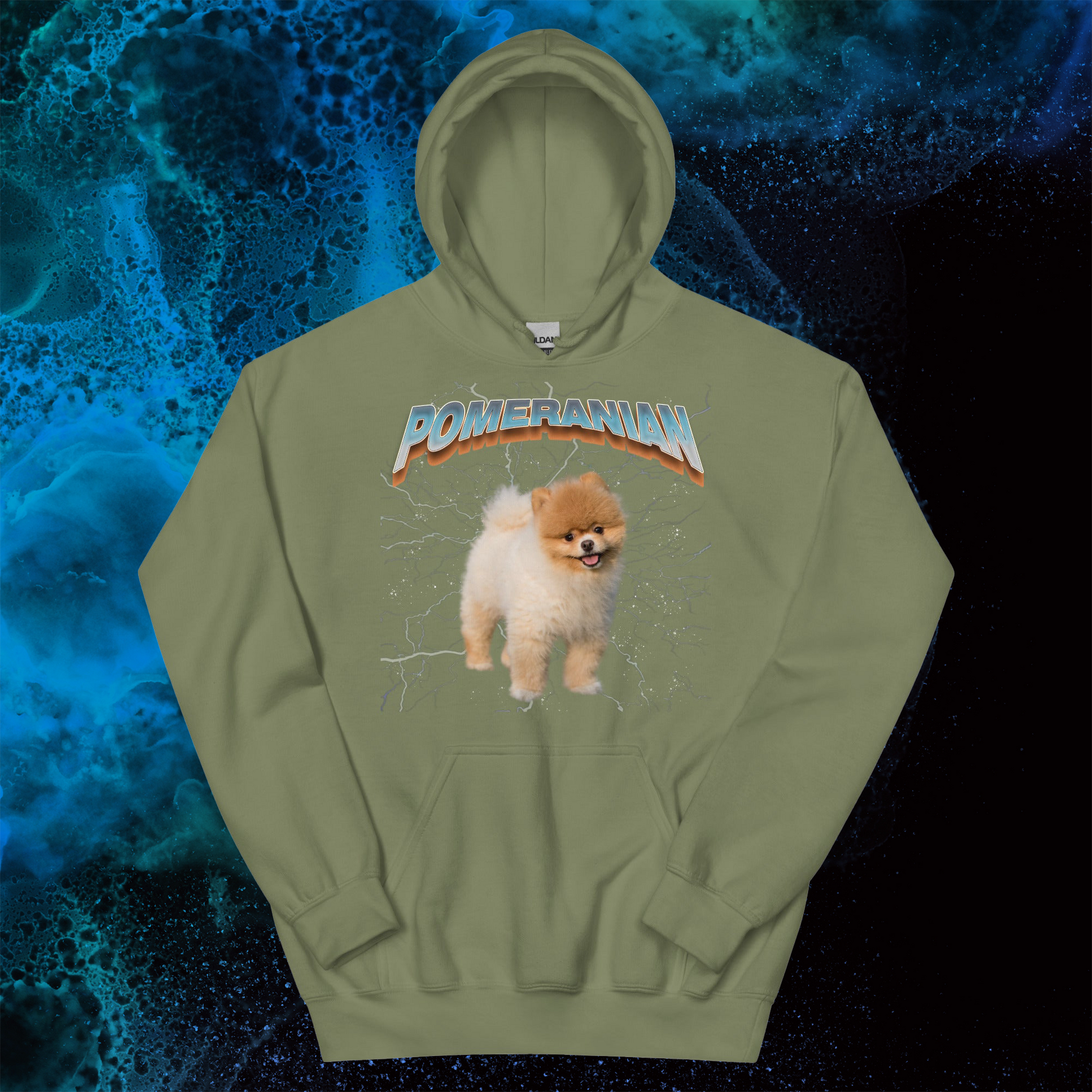 Lightning Hoodie for Men Gift For Women and Dog Lover