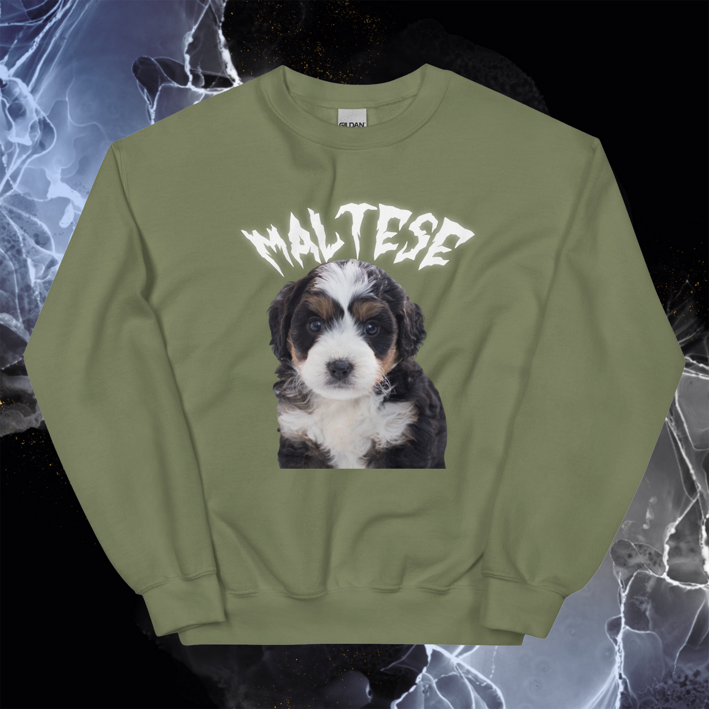 White Hell Sweatshirt for Men Gift For Women and Dog Lover