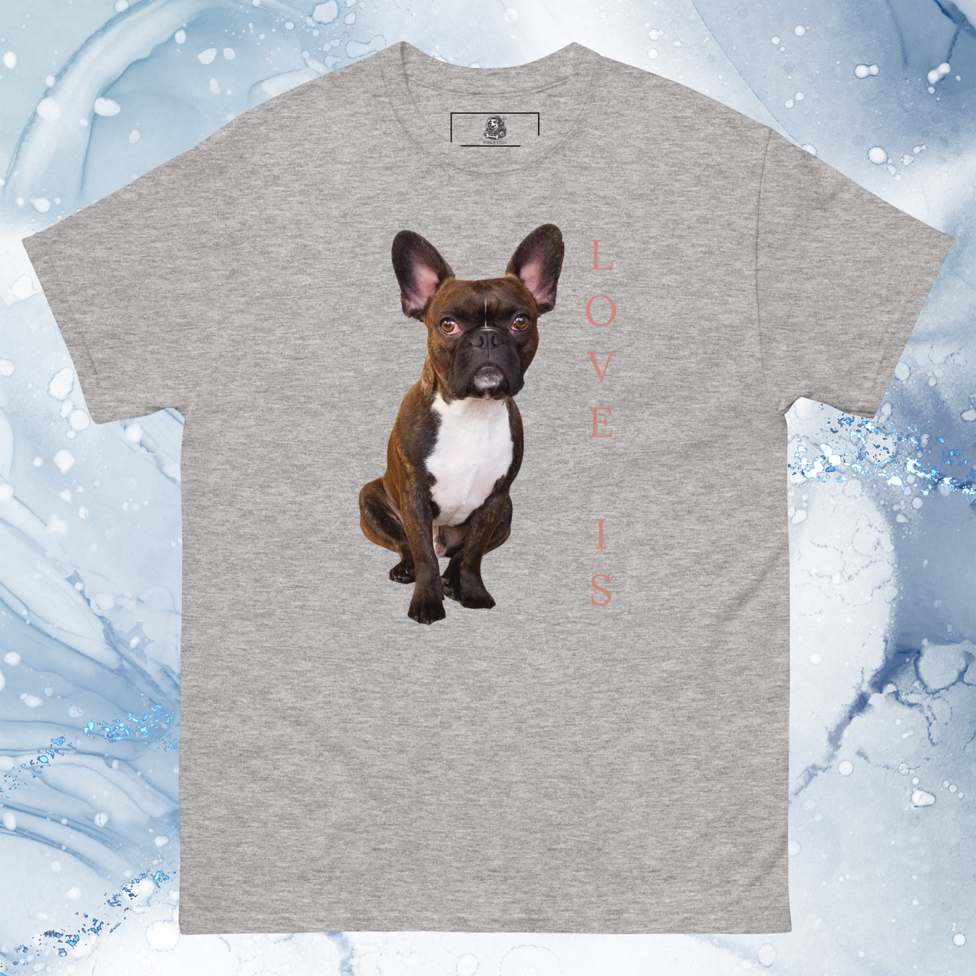 Love Is T-Shirt for Men Gift For Women and Dog Lover