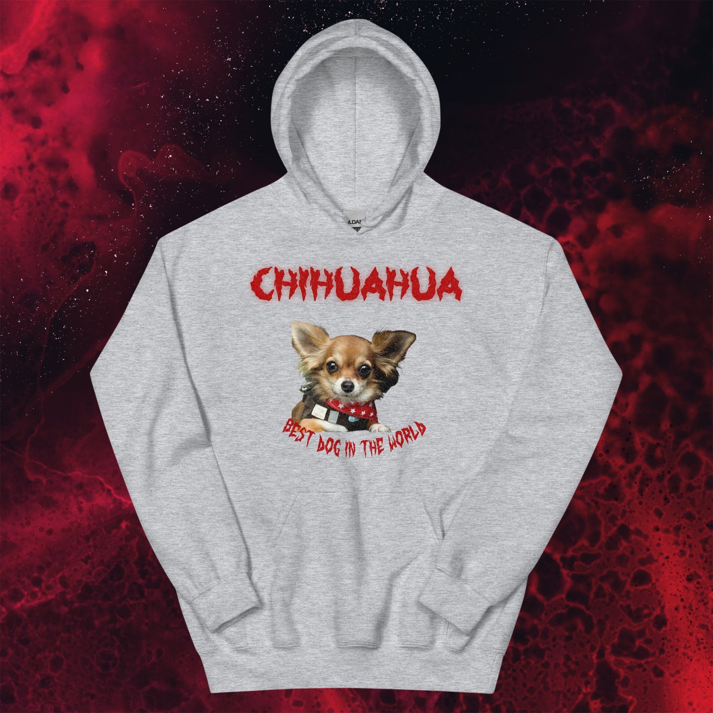 Red Hell Sweatshirt for Men Gift For Women and Dog Lover