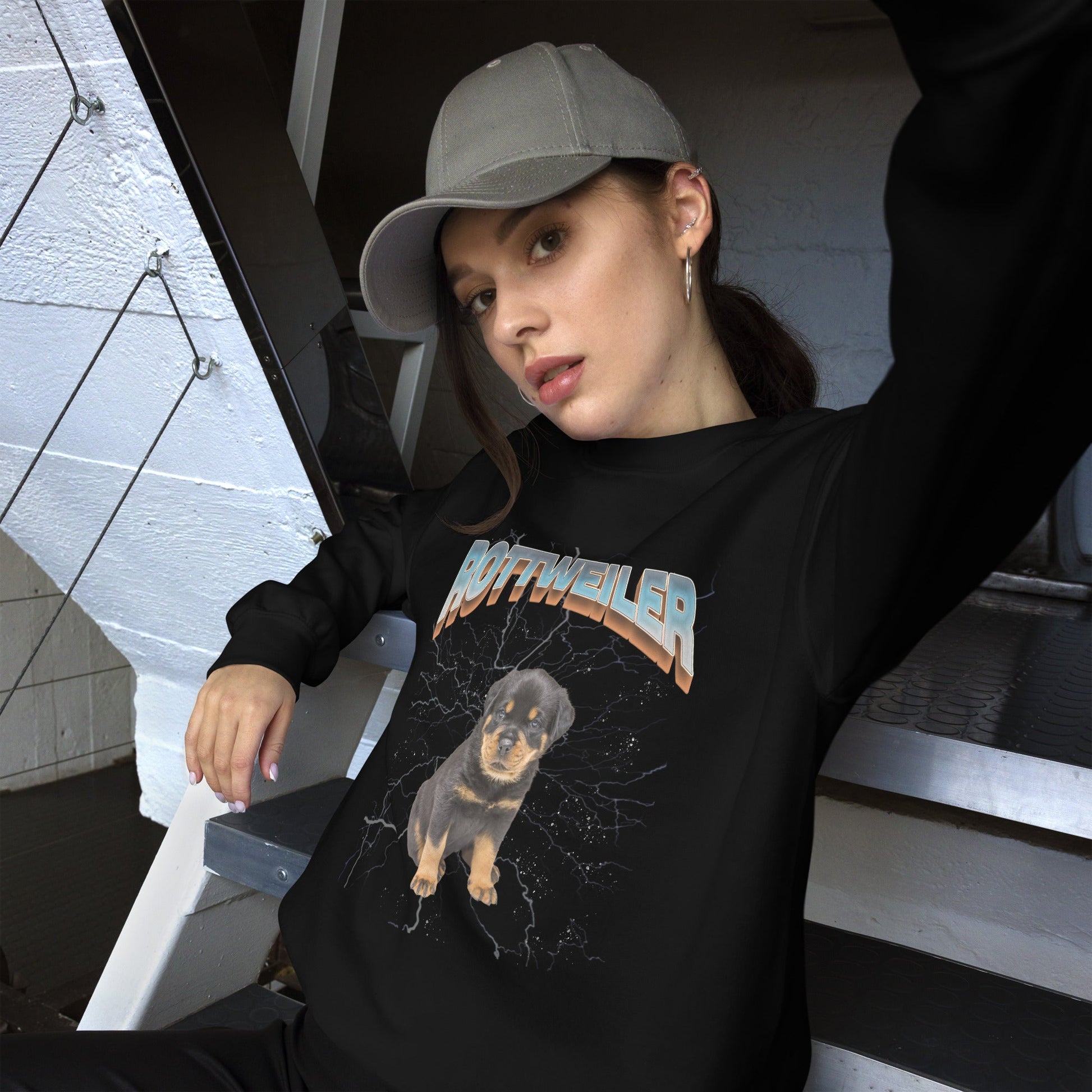 Lightning Sweatshirt for Men Gift For Women and Dog Lover