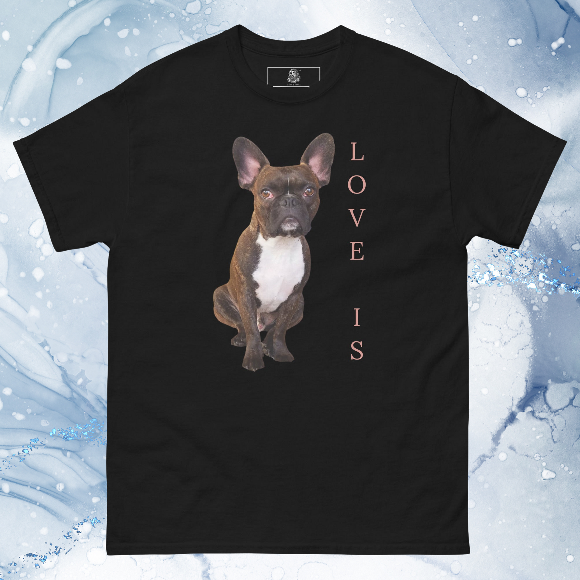 Love Is T-Shirt for Men Gift For Women and Dog Lover