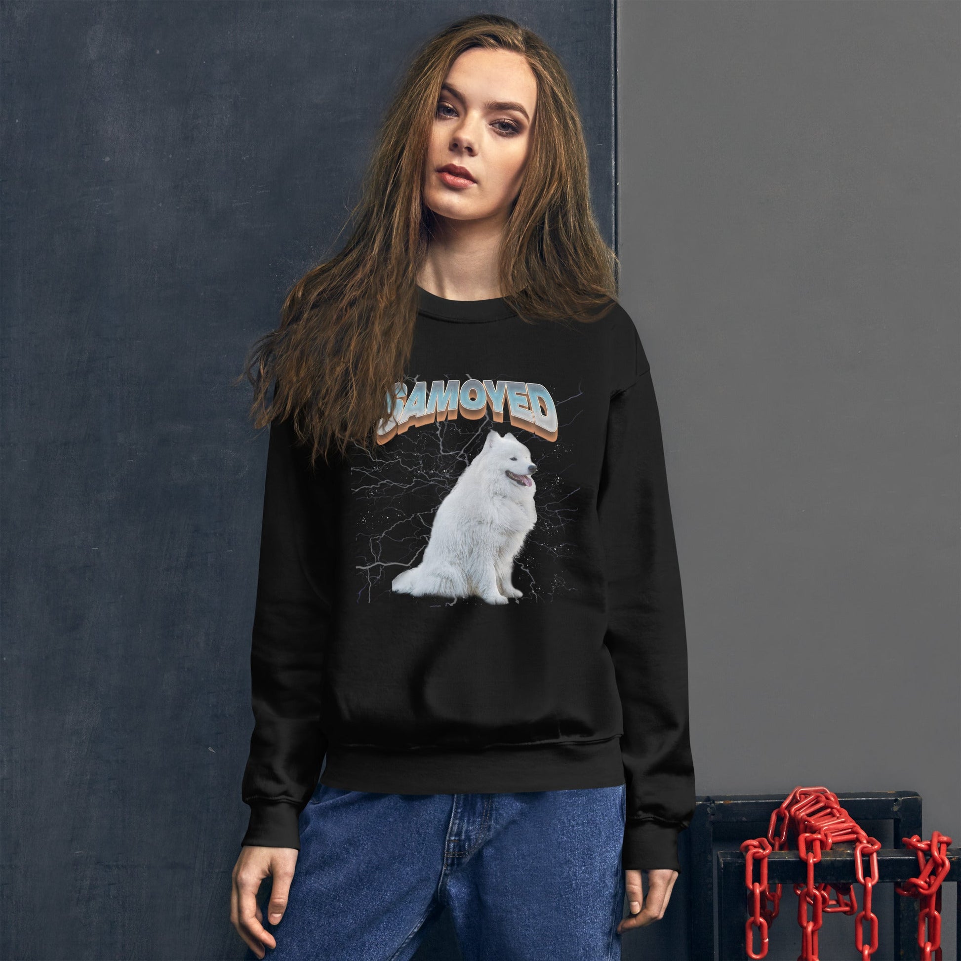 Lightning Sweatshirt for Men Gift For Women and Dog Lover