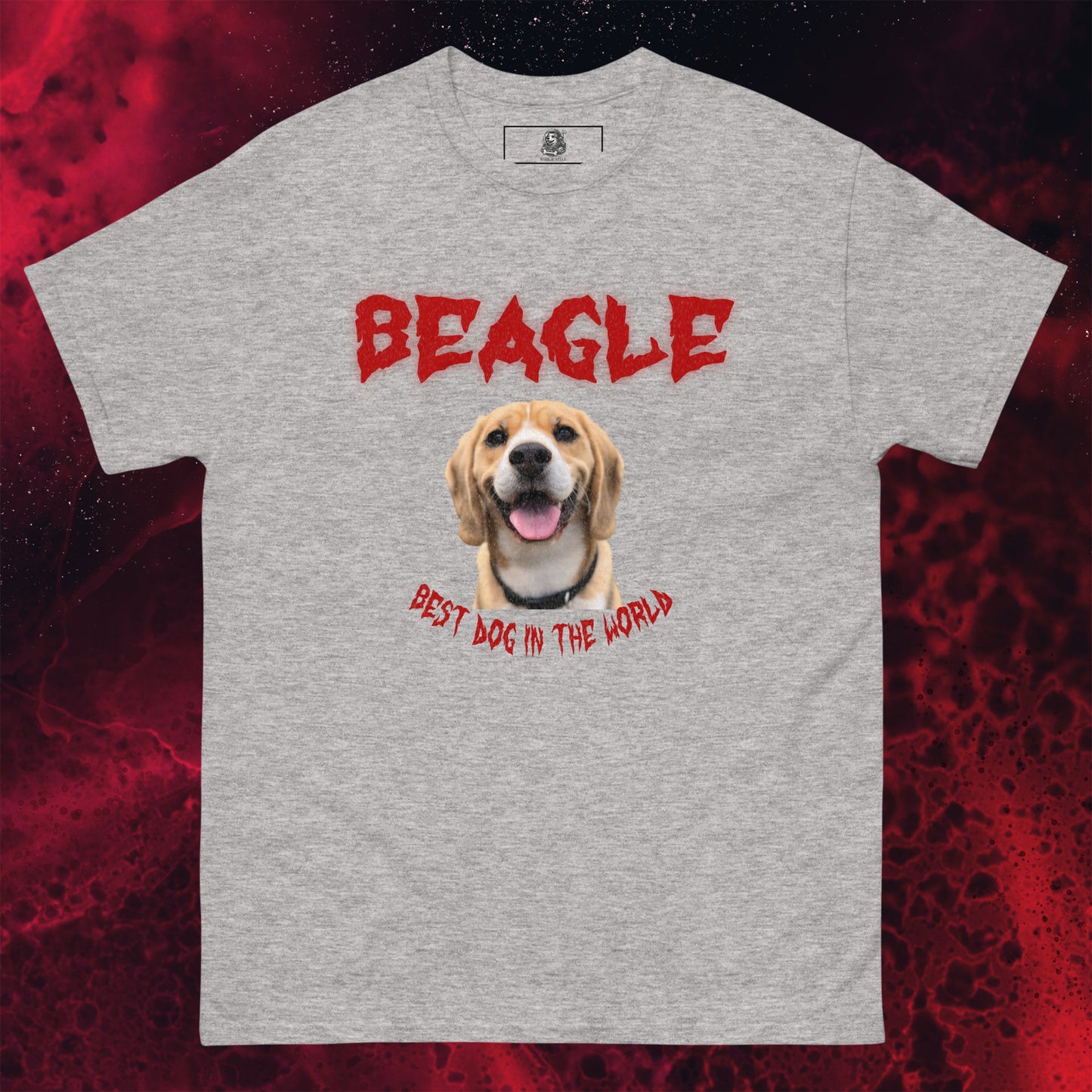 Red Hell T-Shirt for Men Gift For Women and Dog Lover