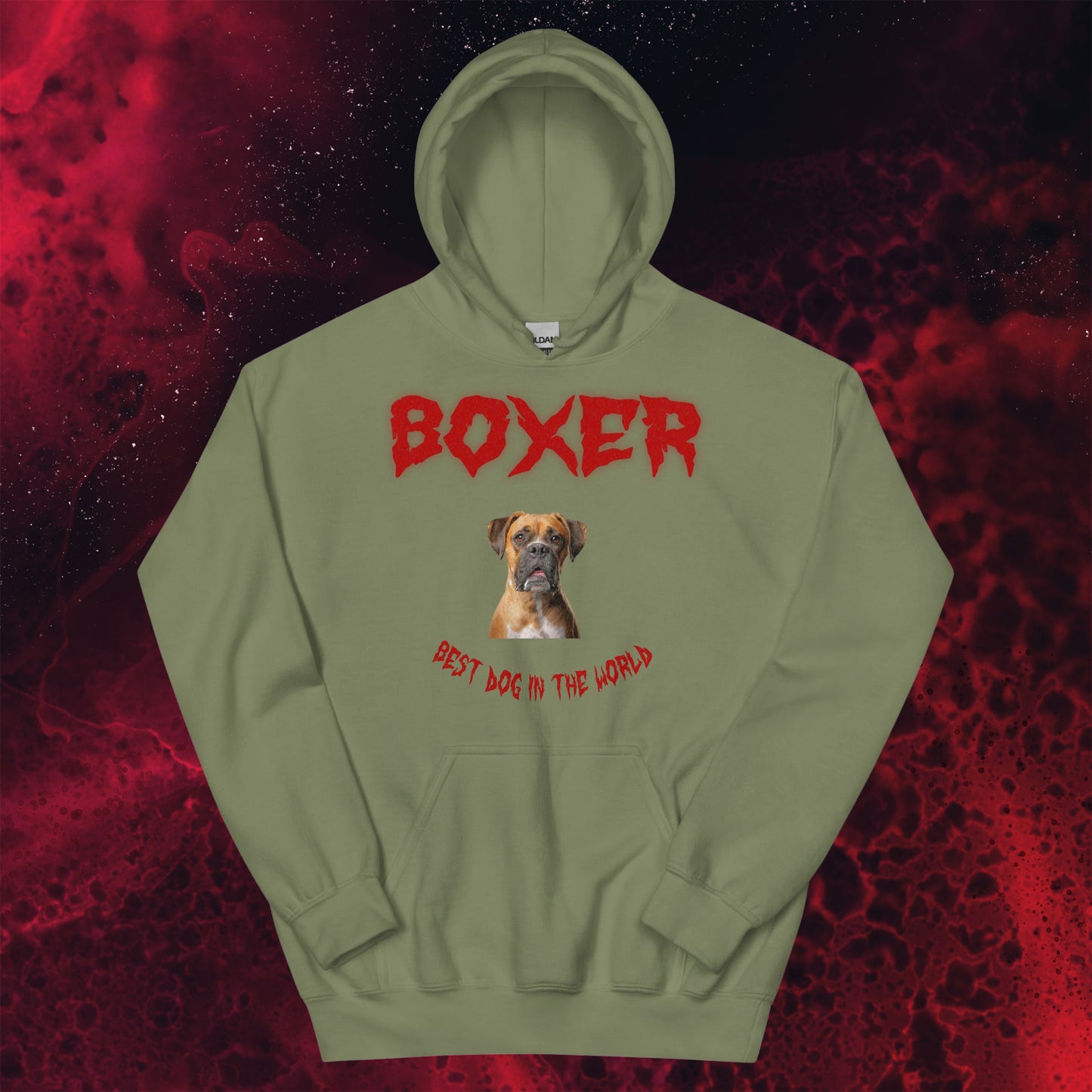 Red Hell Hoodie for Men Gift For Women and Dog Lover