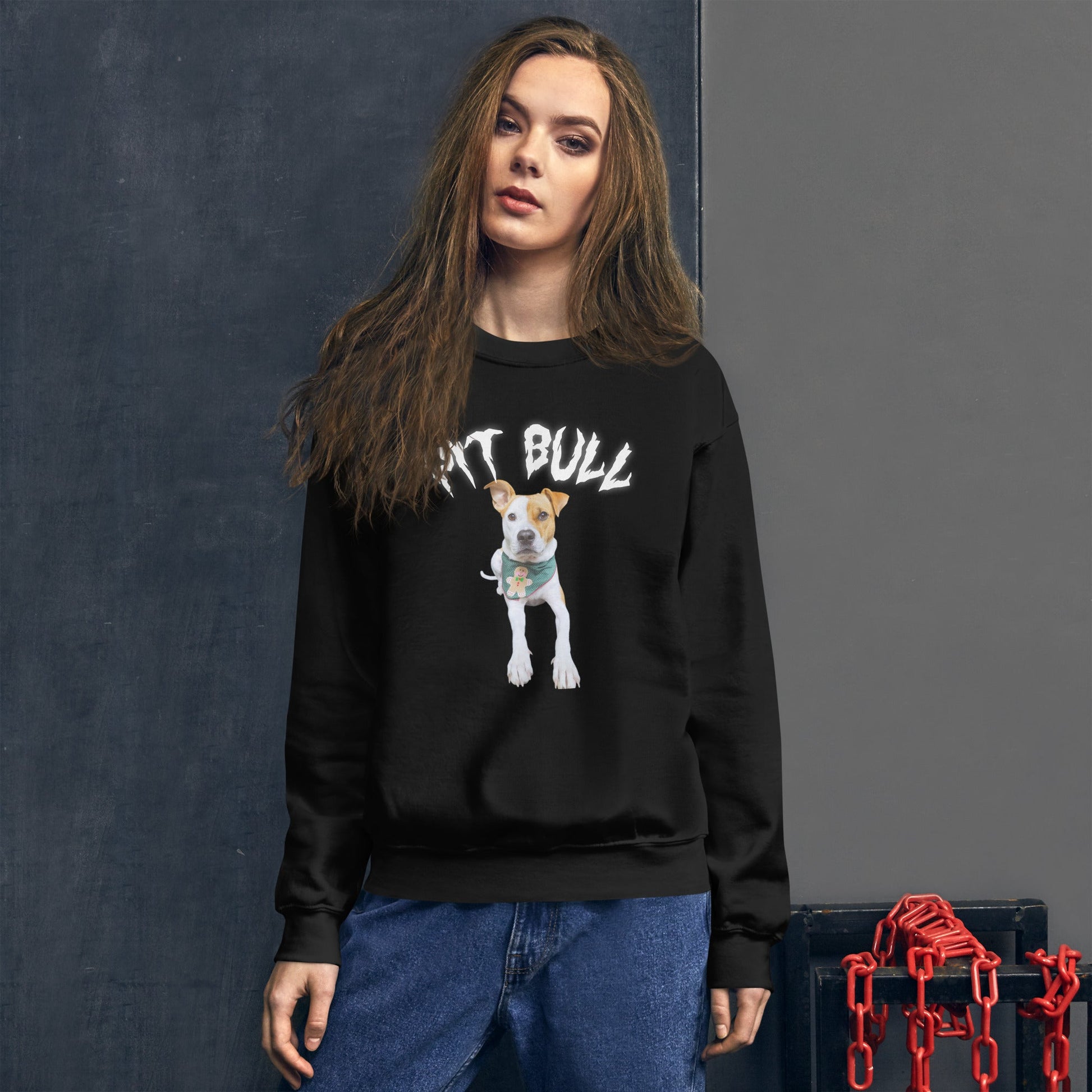 White Hell Sweatshirt for Men Gift For Women and Dog Lover