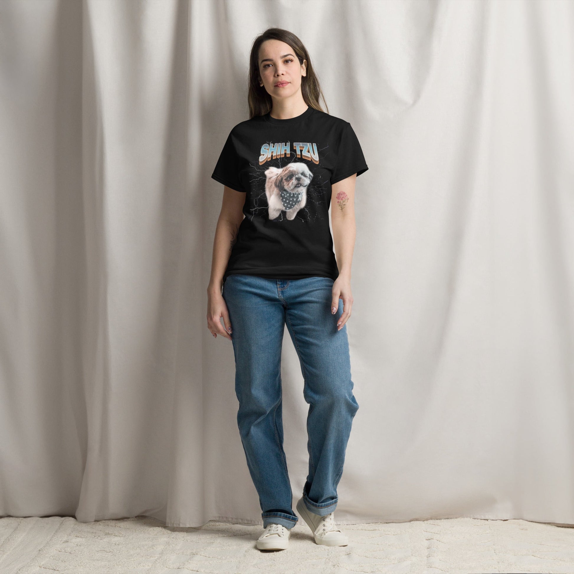 White Hell T-Shirt for Men Gift For Women and Dog Lover