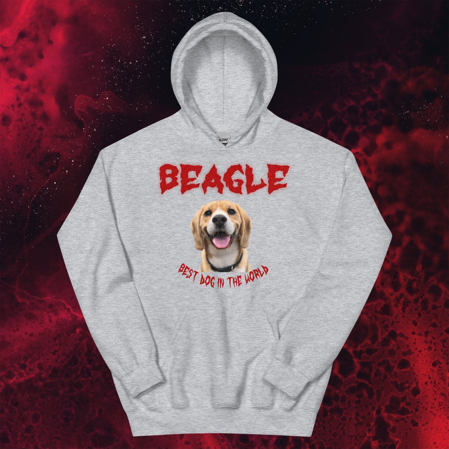 Red Hell Hoodie for Men Gift For Women and Dog Lover