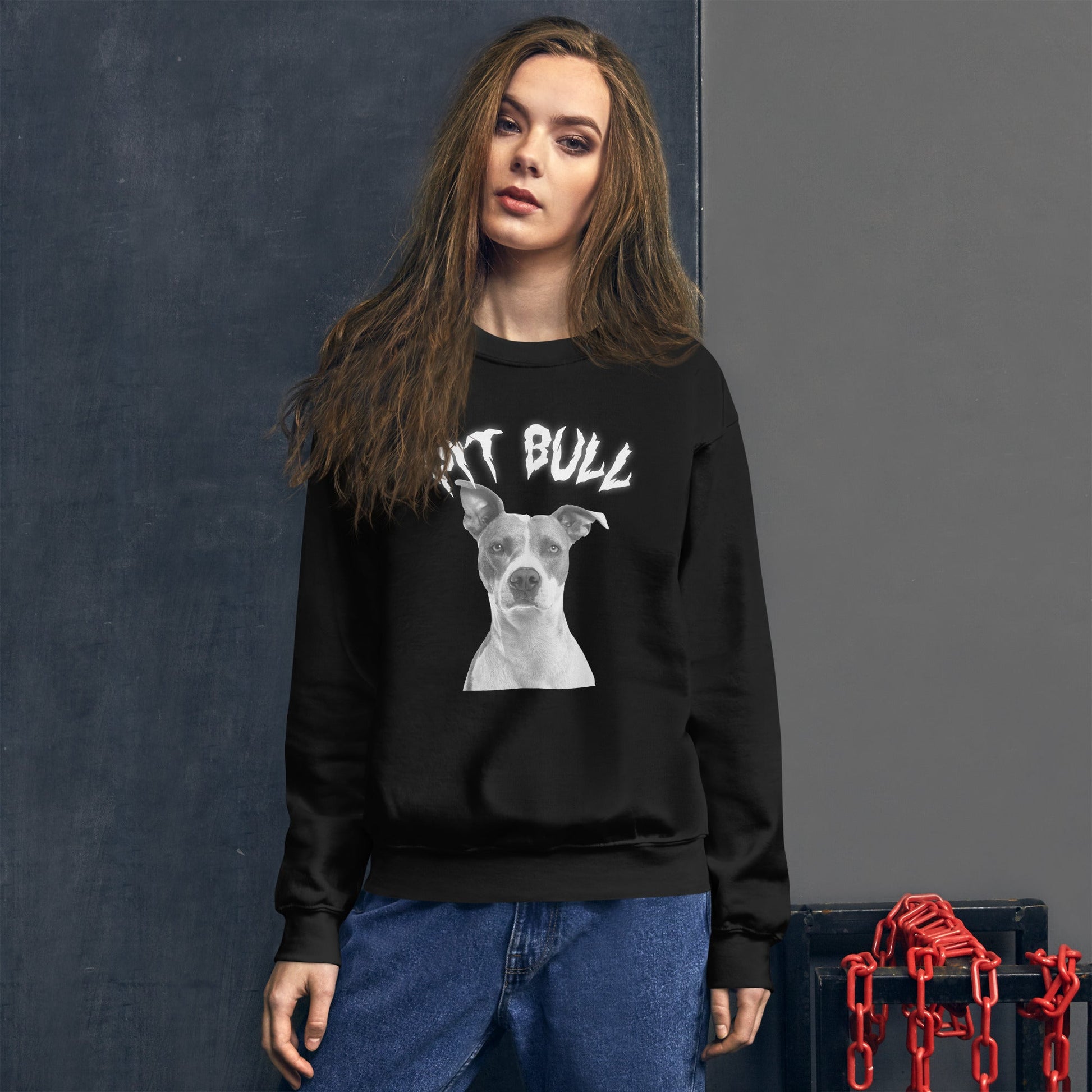 White Hell Sweatshirt for Men Gift For Women and Dog Lover