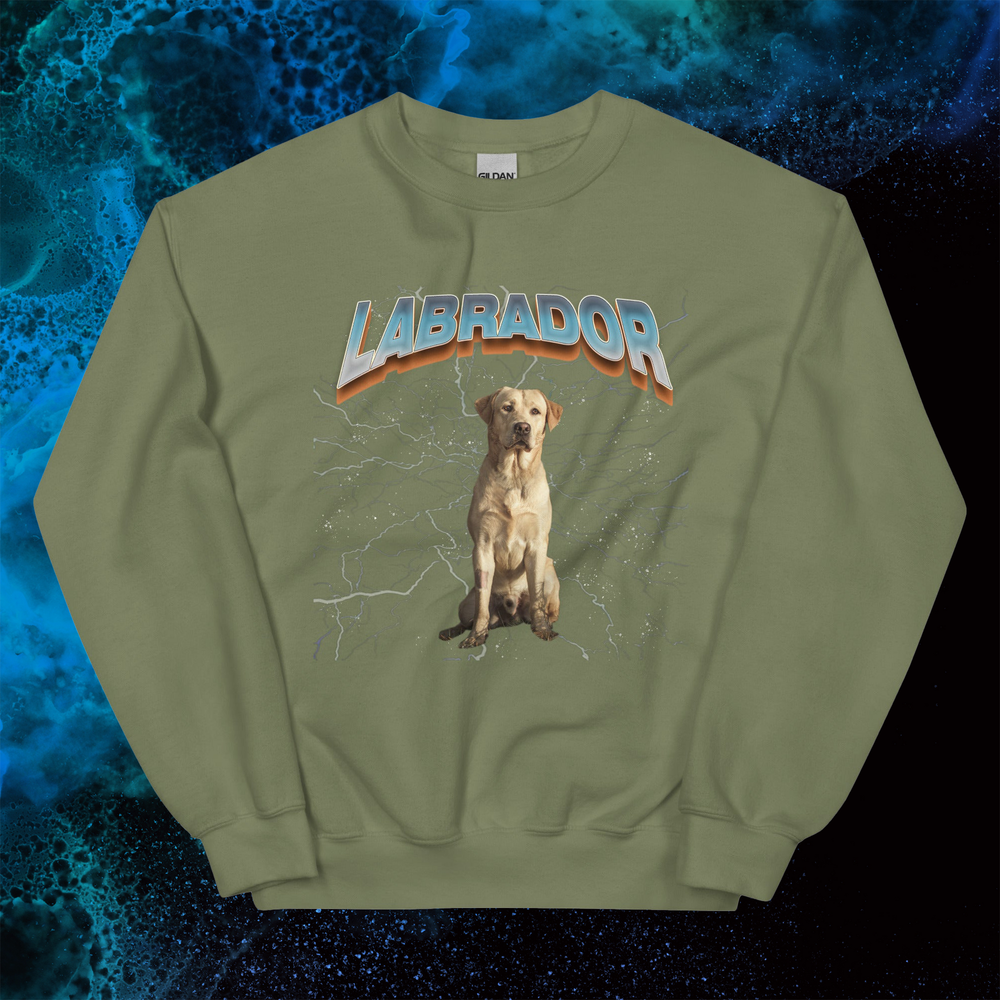 Lightning Sweatshirt for Men Gift For Women and Dog Lover