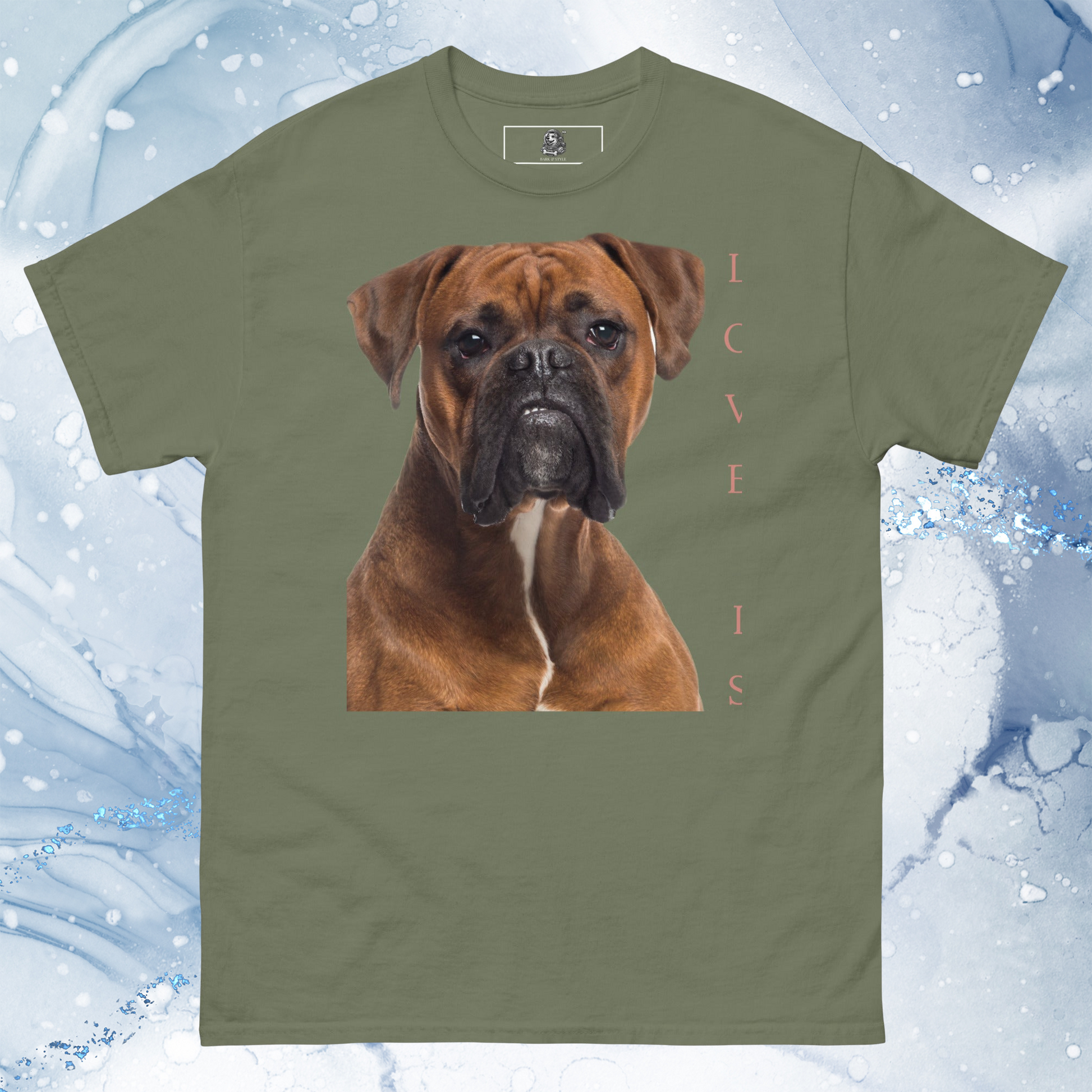 Love Is T-Shirt for Men Gift For Women and Dog Lover