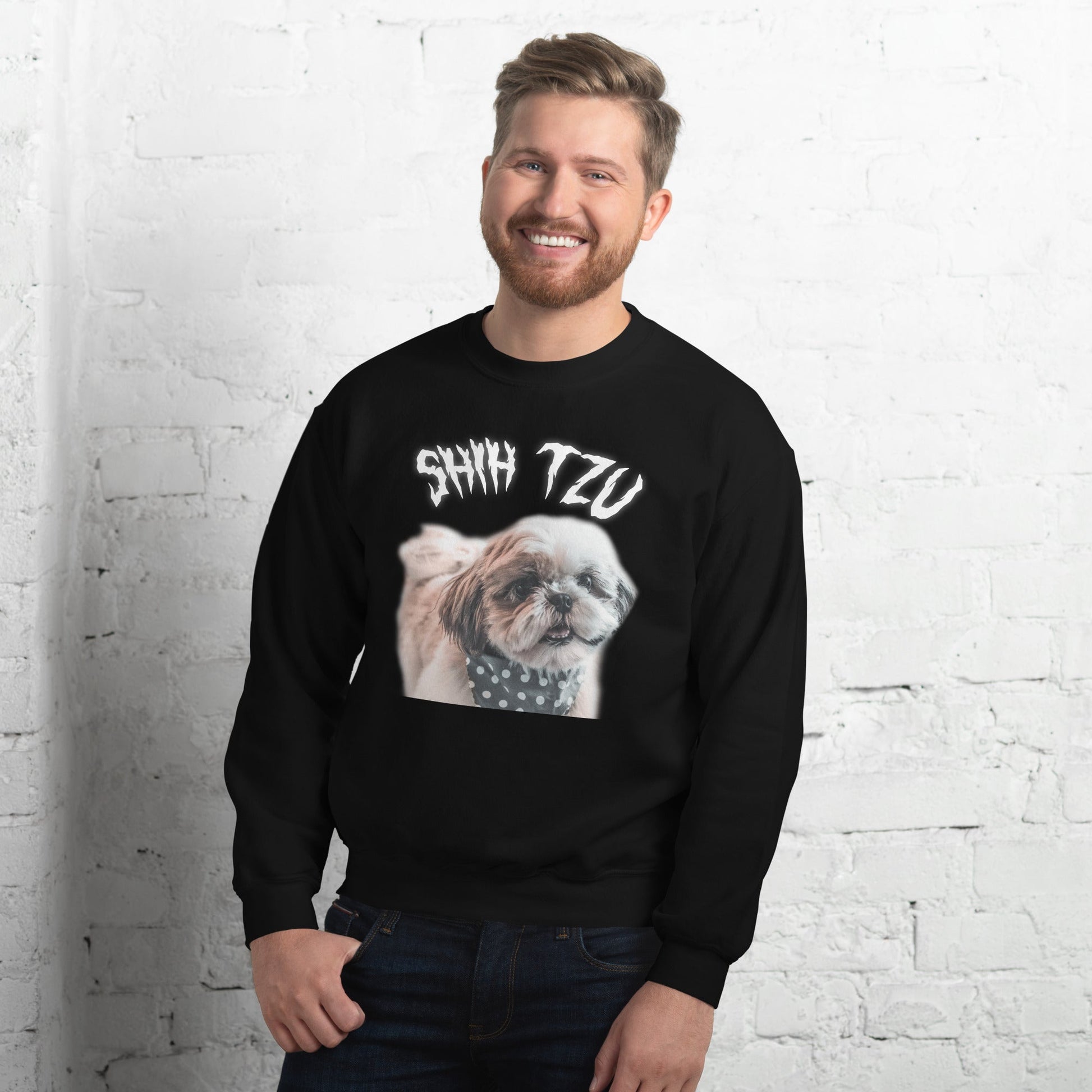 White Hell Sweatshirt for Men Gift For Women and Dog Lover