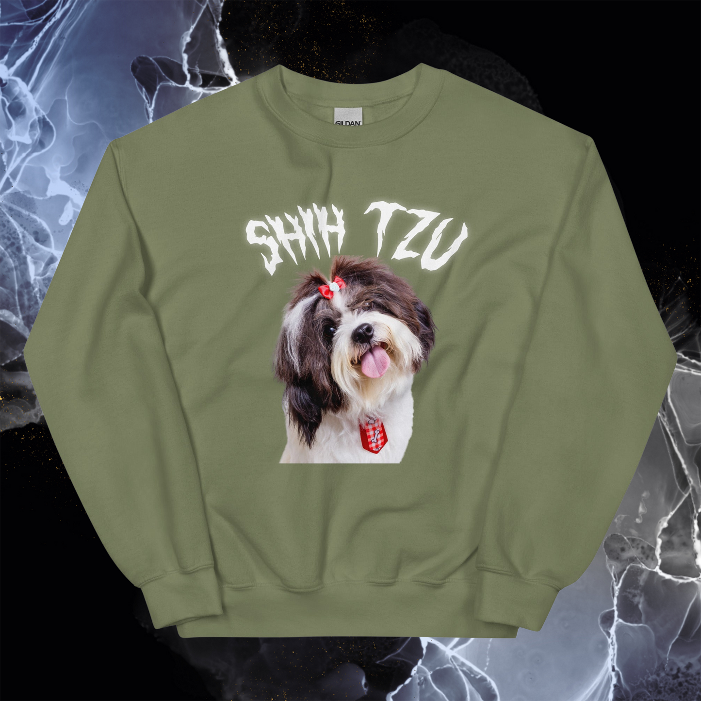 White Hell Sweatshirt for Men Gift For Women and Dog Lover