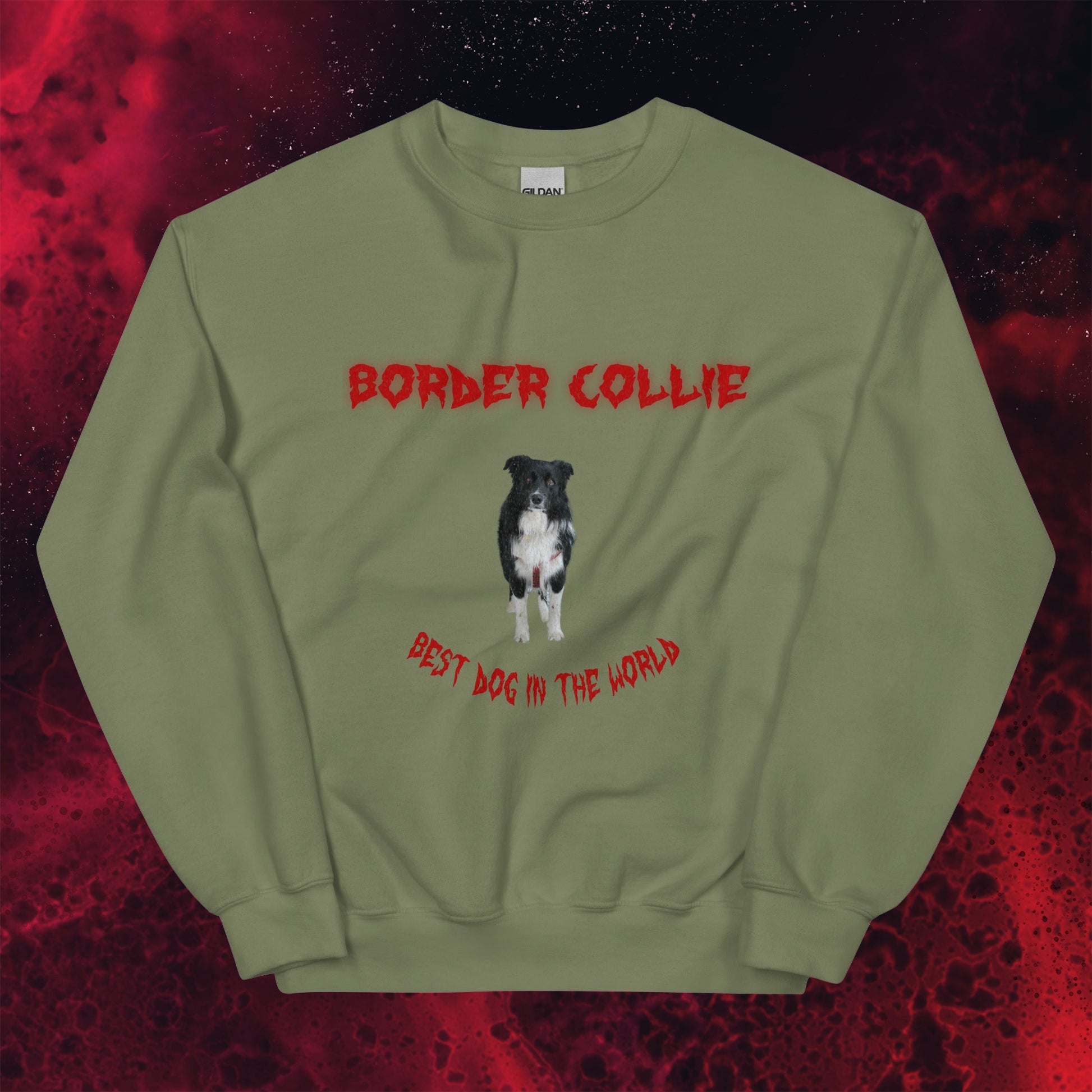 Red Hell Sweatshirt for Men Gift For Women and Dog Lover