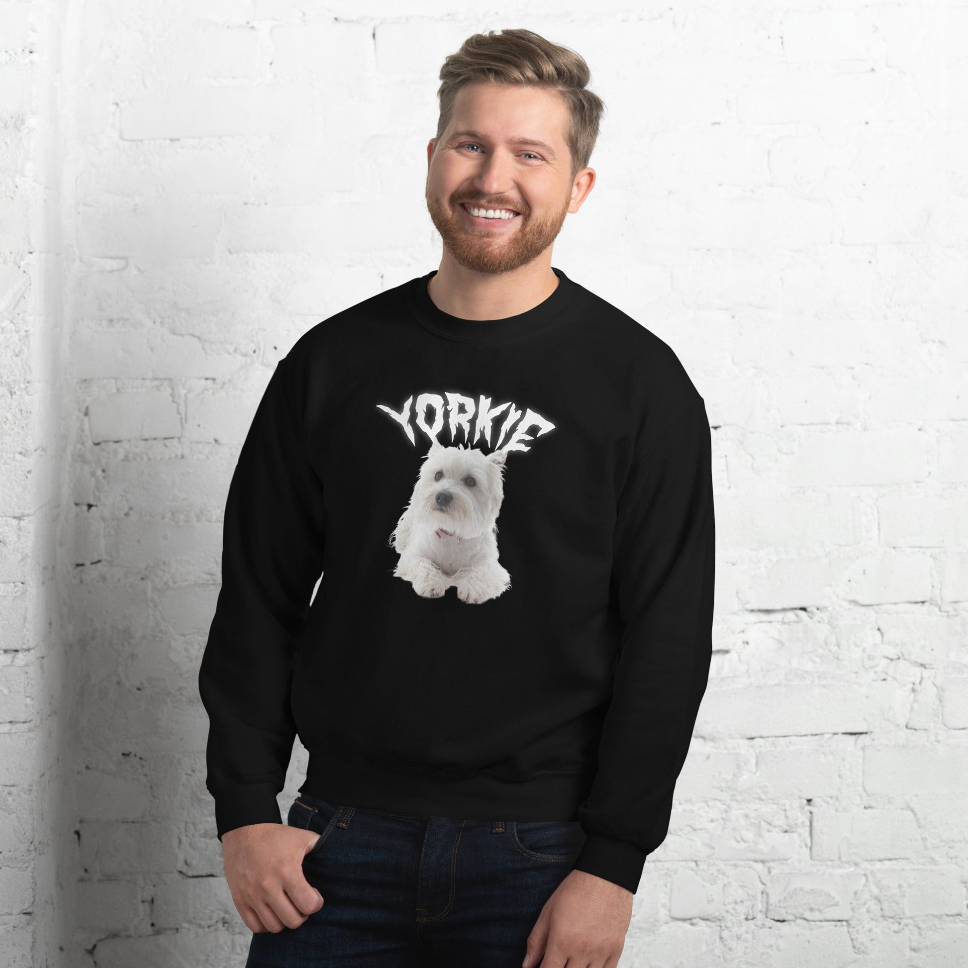 White Hell Sweatshirt for Men Gift For Women and Dog Lover