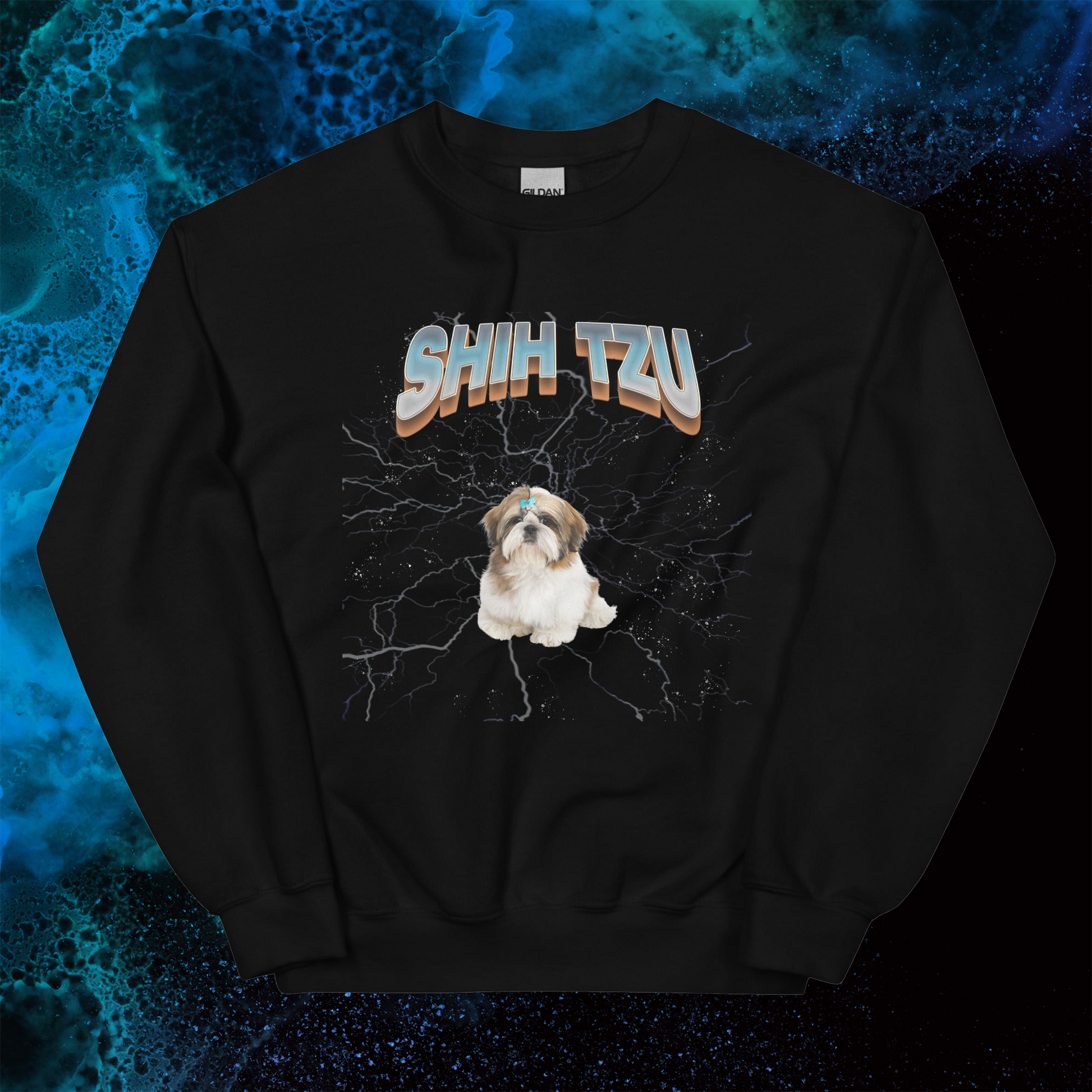 Lightning Sweatshirt for Men Gift For Women and Dog Lover