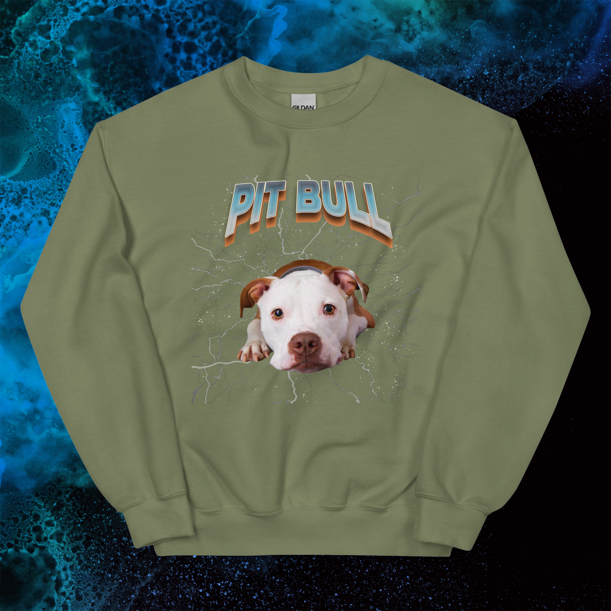 Lightning Sweatshirt for Men Gift For Women and Dog Lover