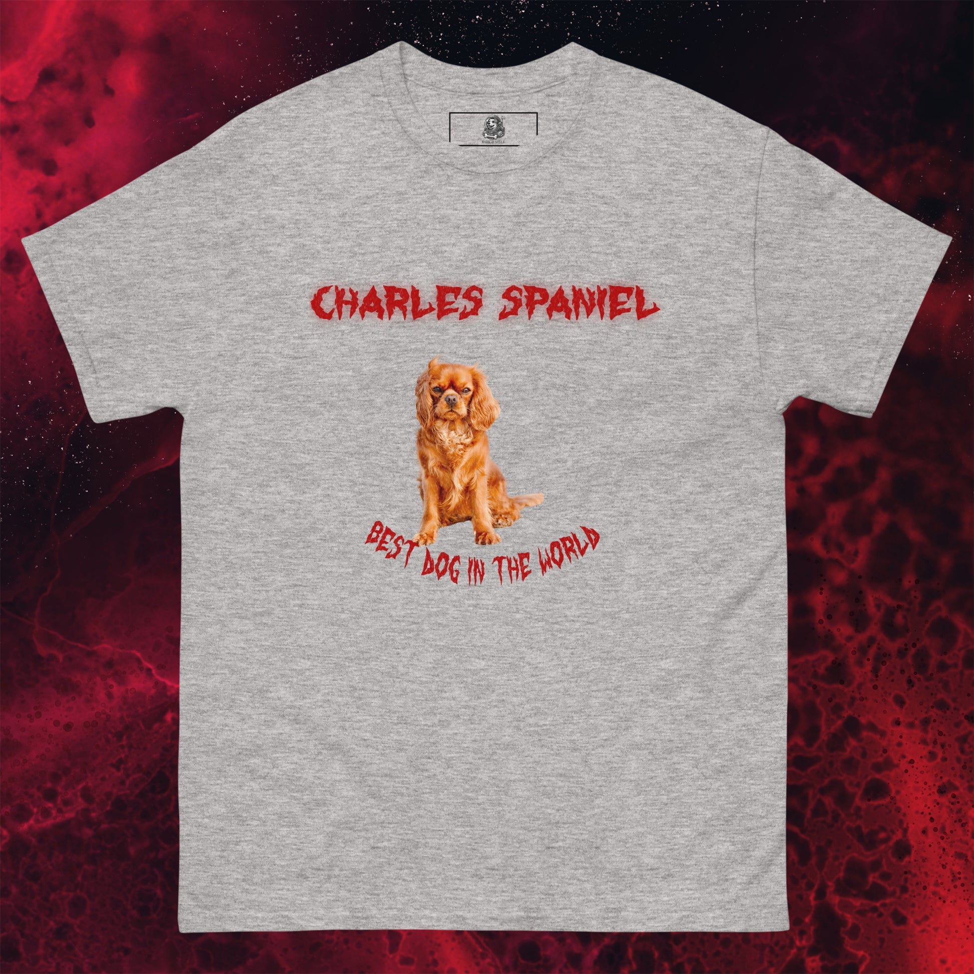 Red Hell T-Shirt for Men Gift For Women and Dog Lover